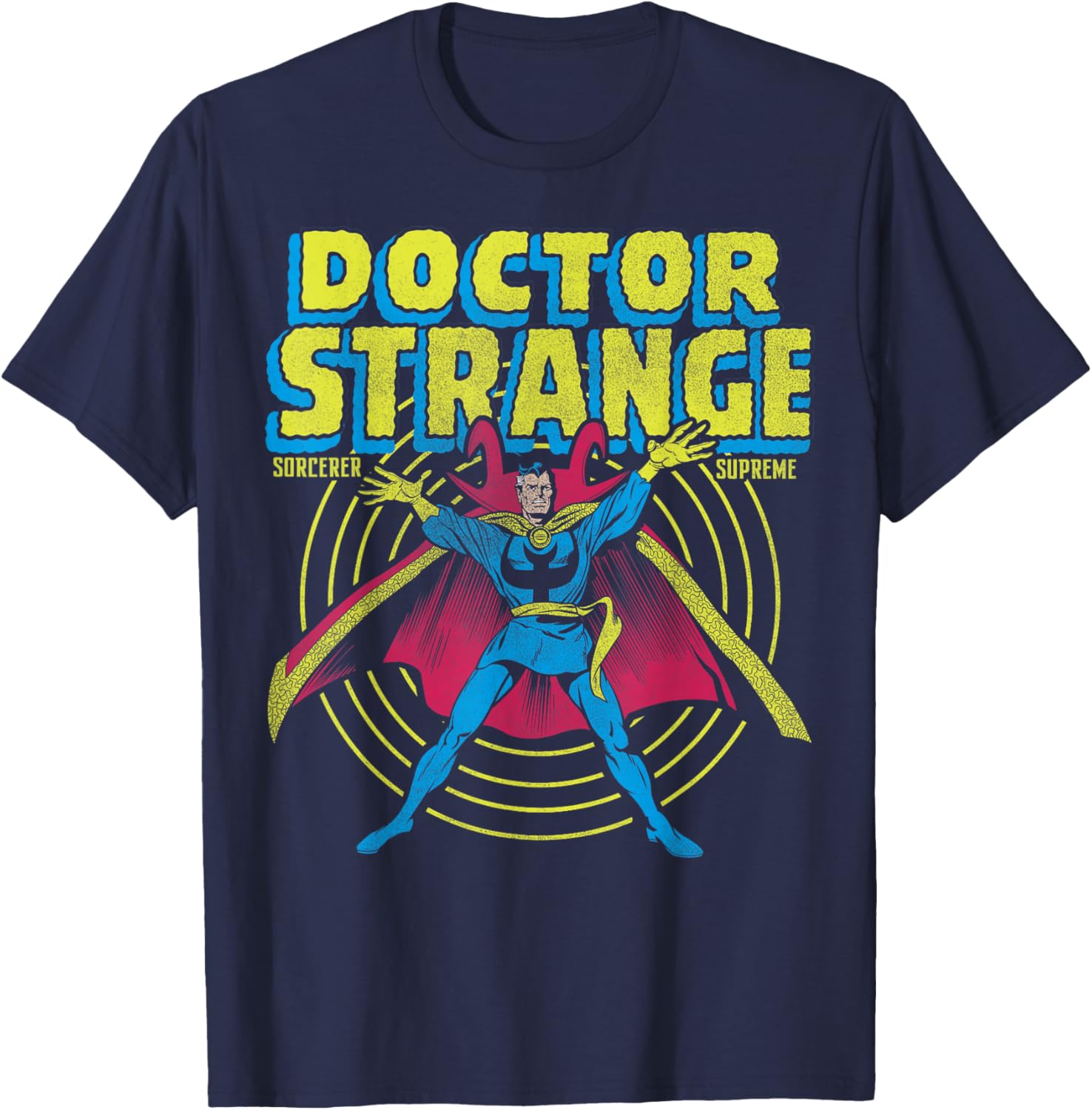 Marvel Avengers Doctor Strange Sorcerer Supreme Portrait T-Shirt for Fans - 1