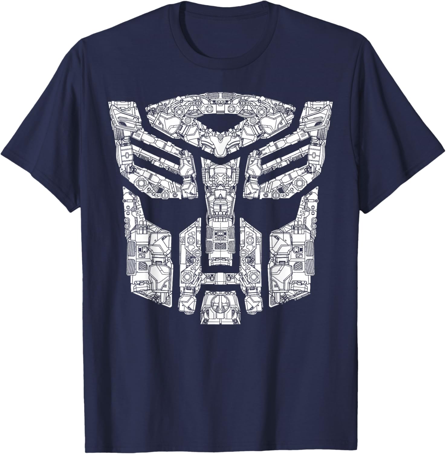 Transformers Autobots Iconic Black T-Shirt for Fans - Classic Fit Short Sleeve - 3