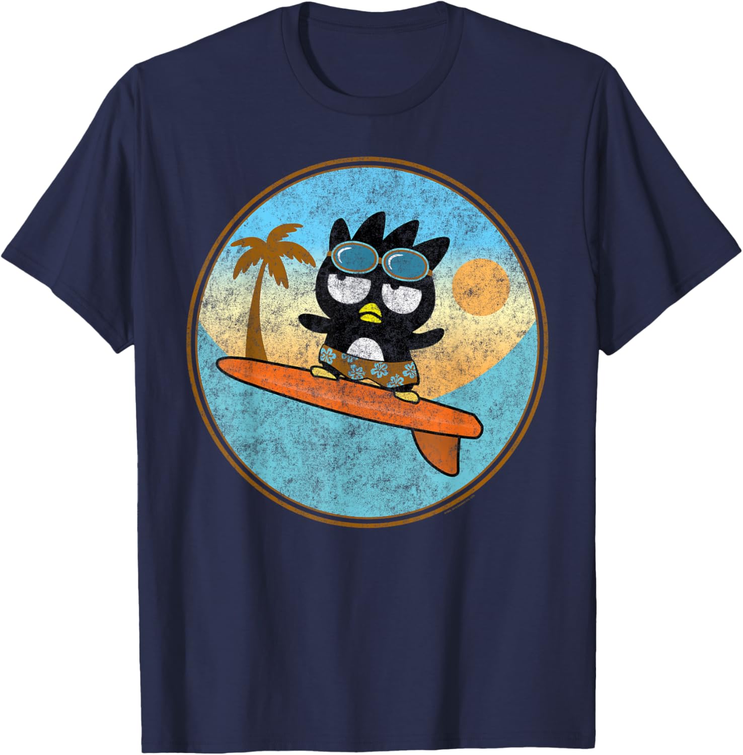 Badtz-Maru Surfing T-Shirt for Fun Beach Style and Comfort - 16