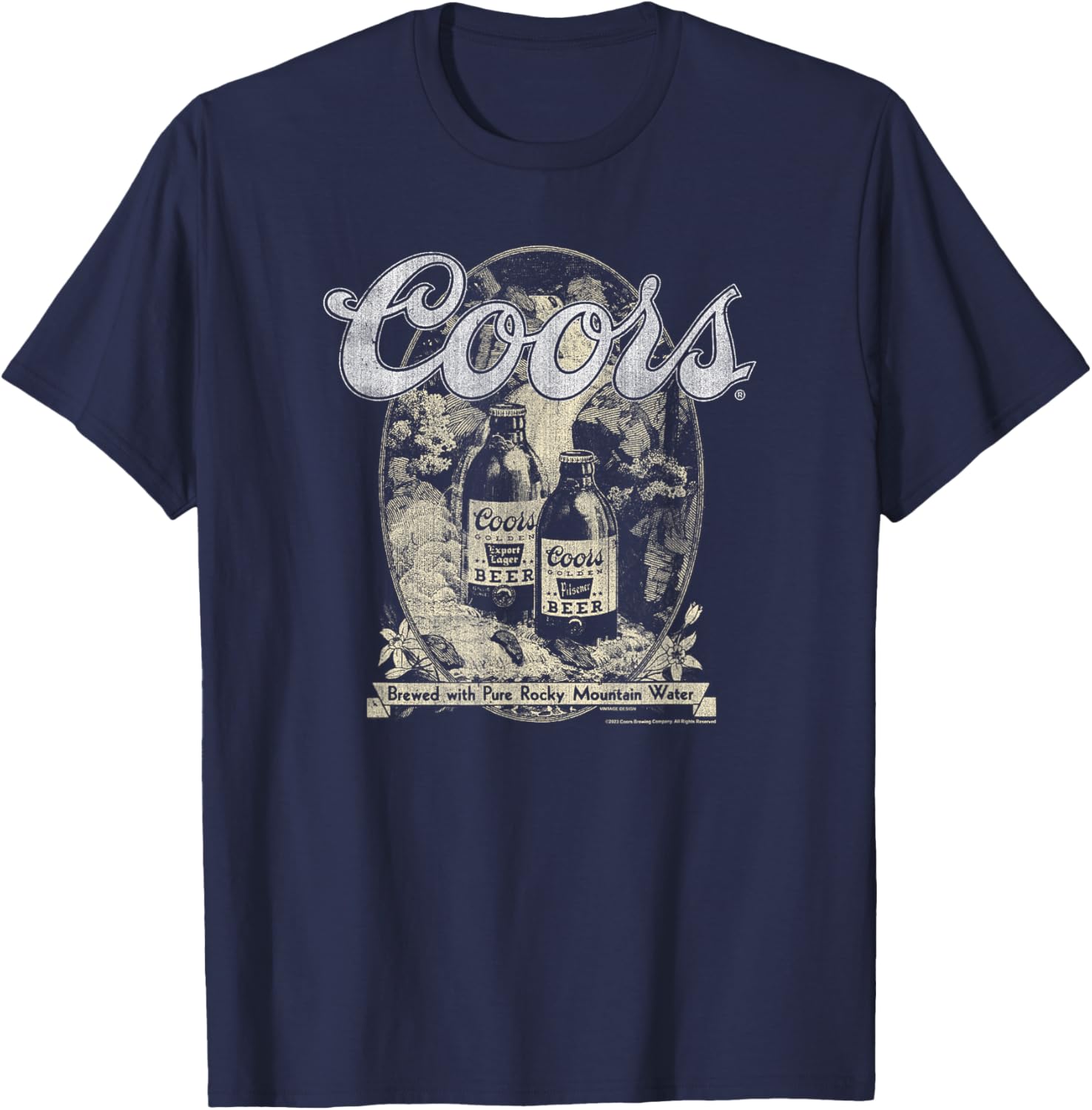 Coors Classic Beer Vintage Banquet T-Shirt for Beer Lovers - 7