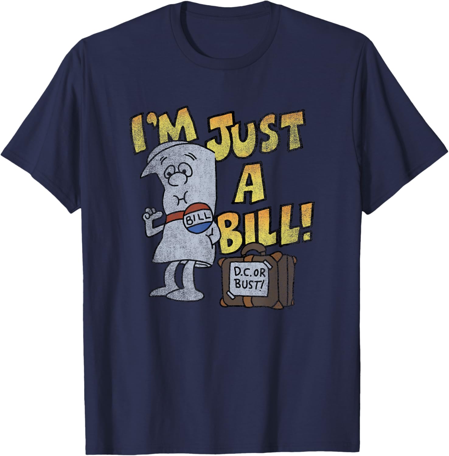 Ripple Junction Schoolhouse Rock I'm Just A Bill Congress T-Shirt - 10