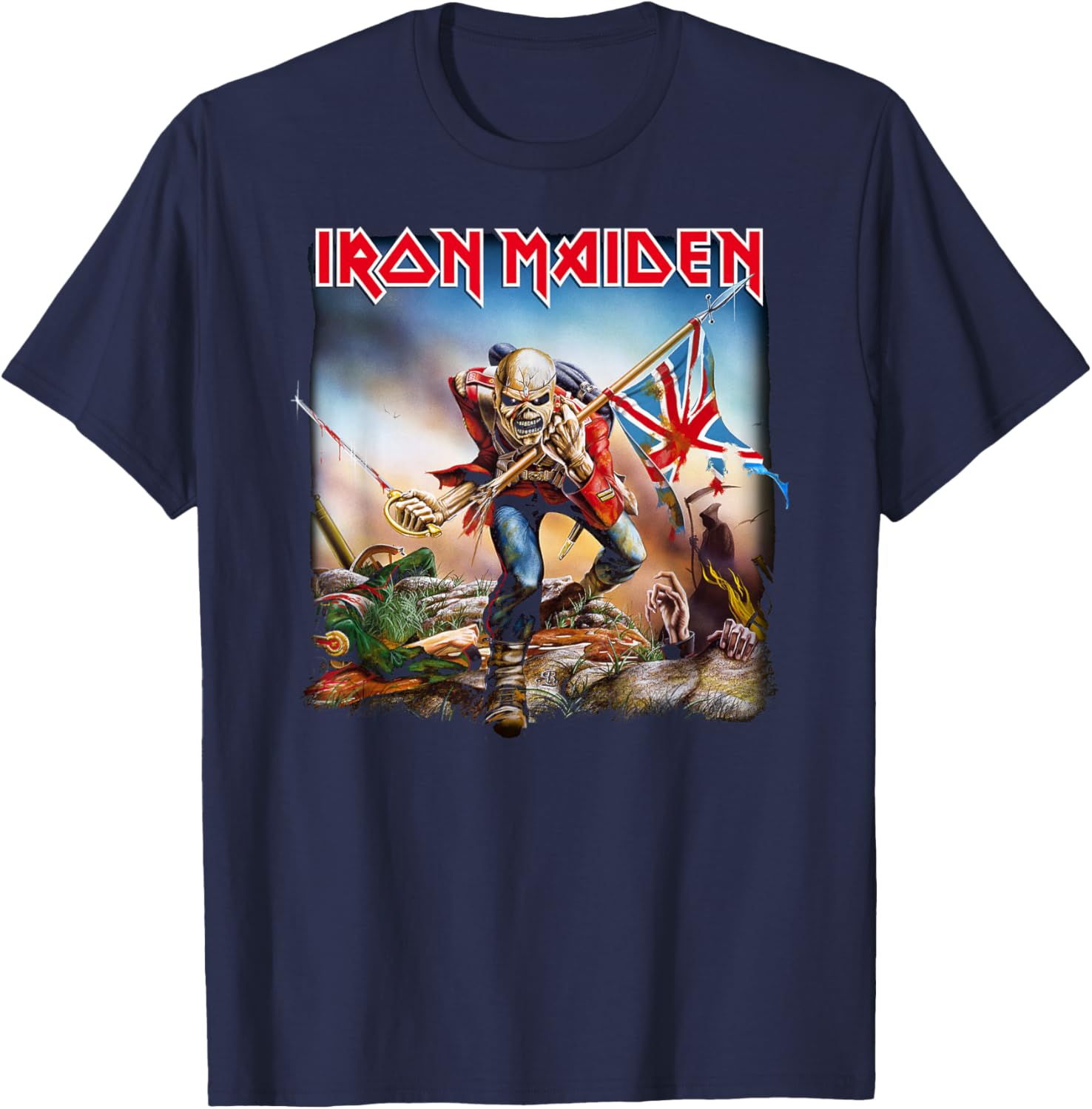 Iron Maiden The Trooper T-Shirt for Fans of Classic Rock Music - 3