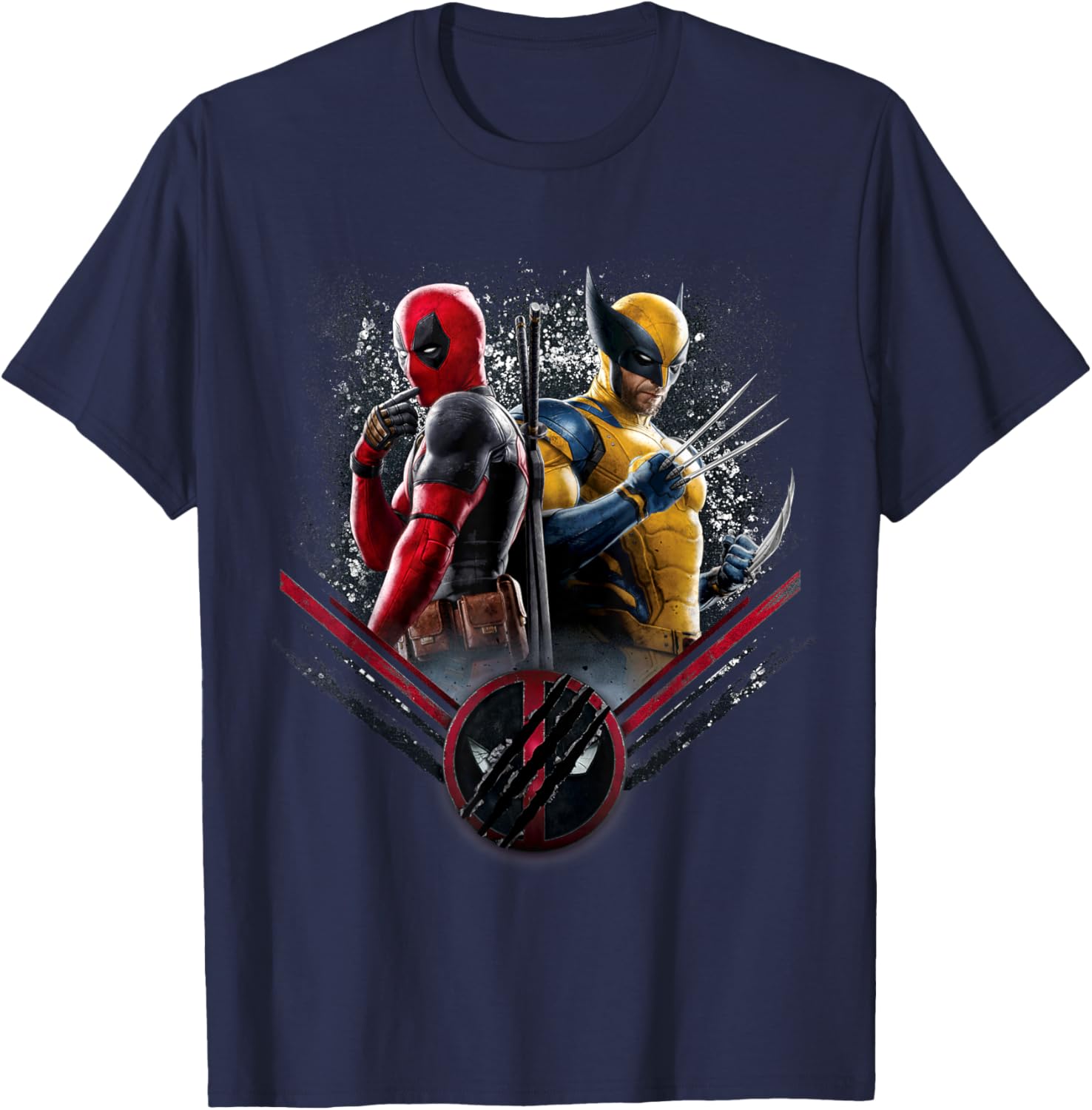 Marvel Deadpool Wolverine Claw Icon T-Shirt for Fans and Collectors - 17