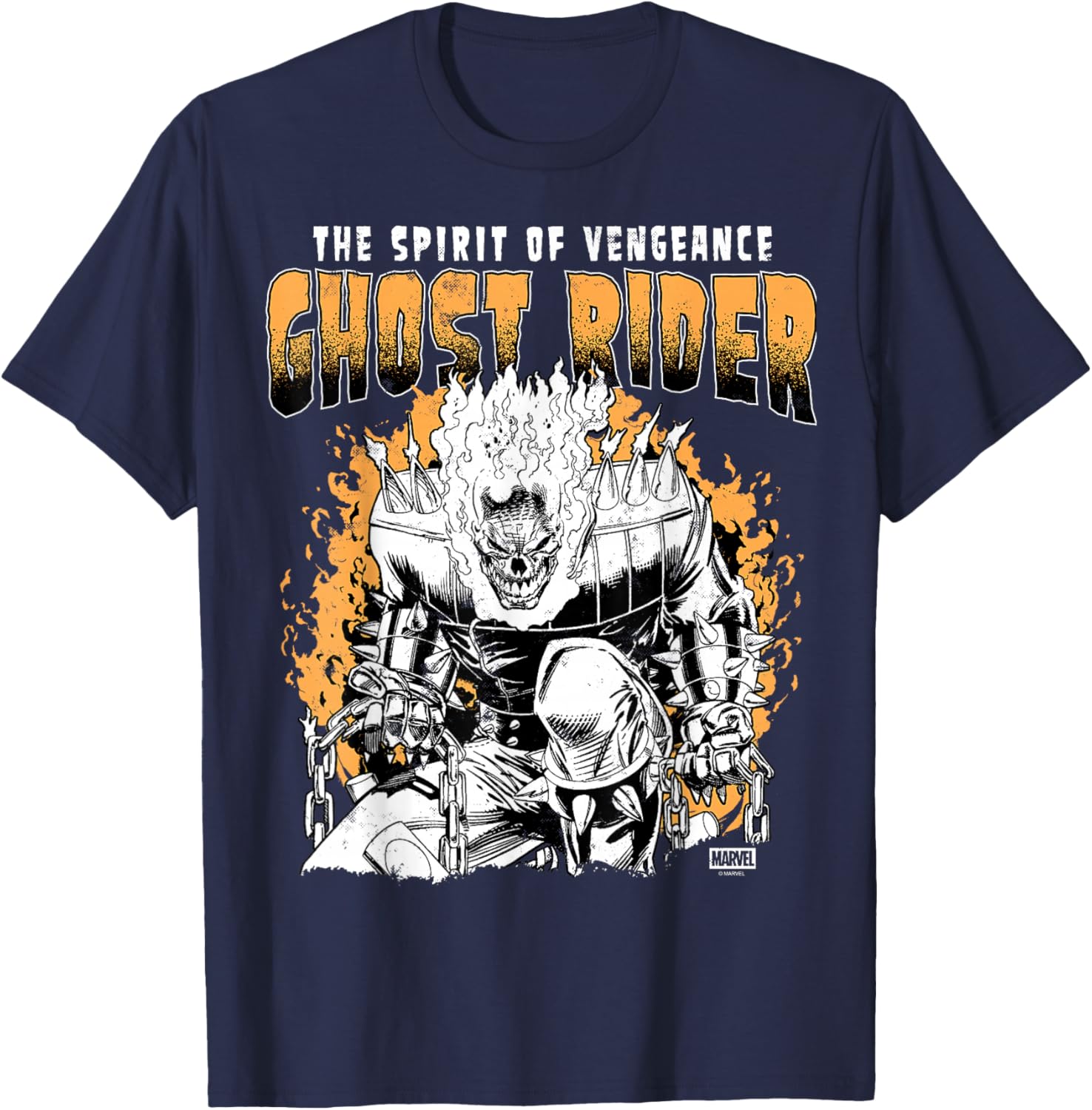 Ghost Rider Grunge T-Shirt for Men and Women - Stylish Graphic Tee - 2