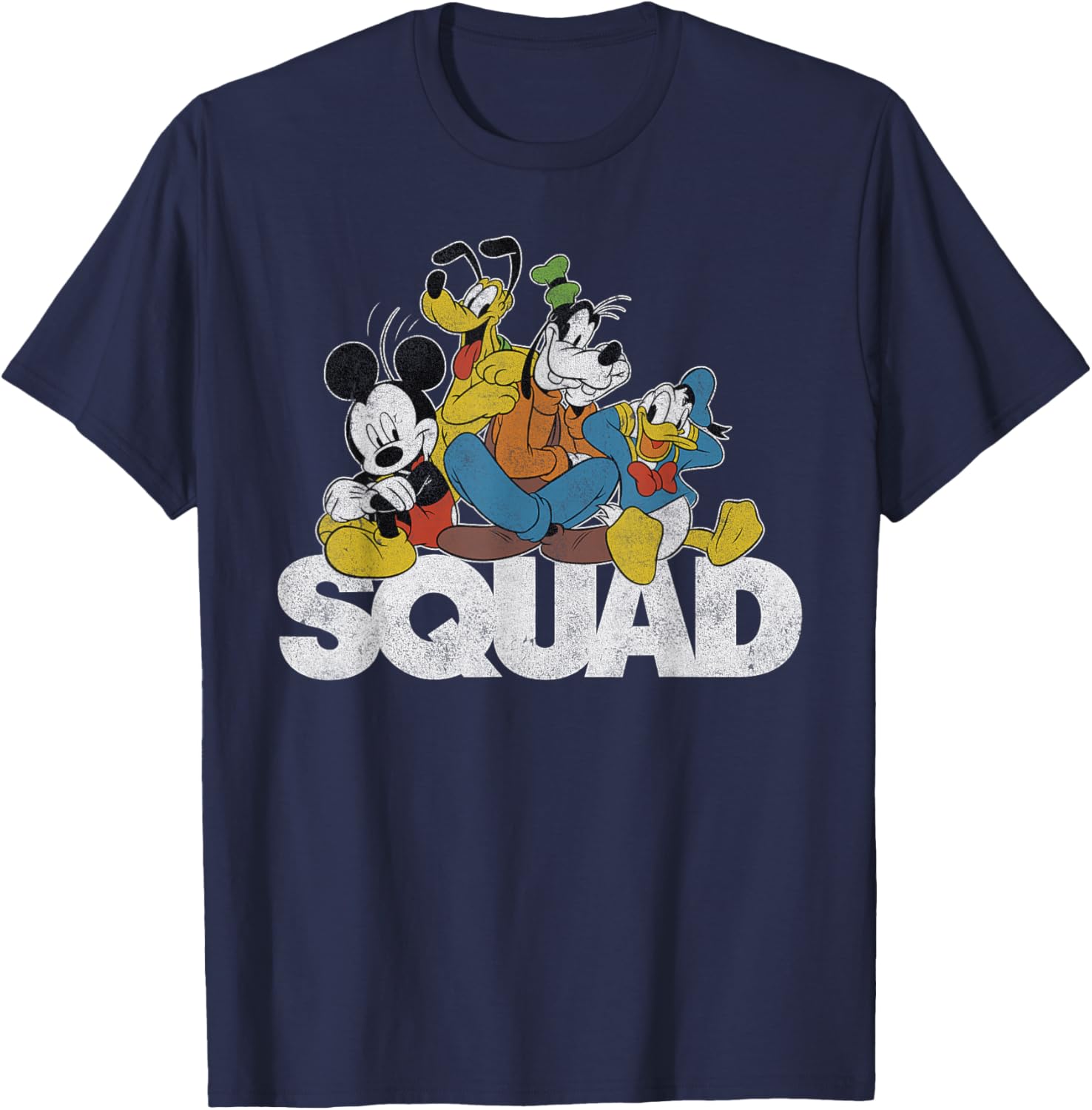 Classic Mickey Mouse Squad Graphic T-Shirt for Disney Fans - 3