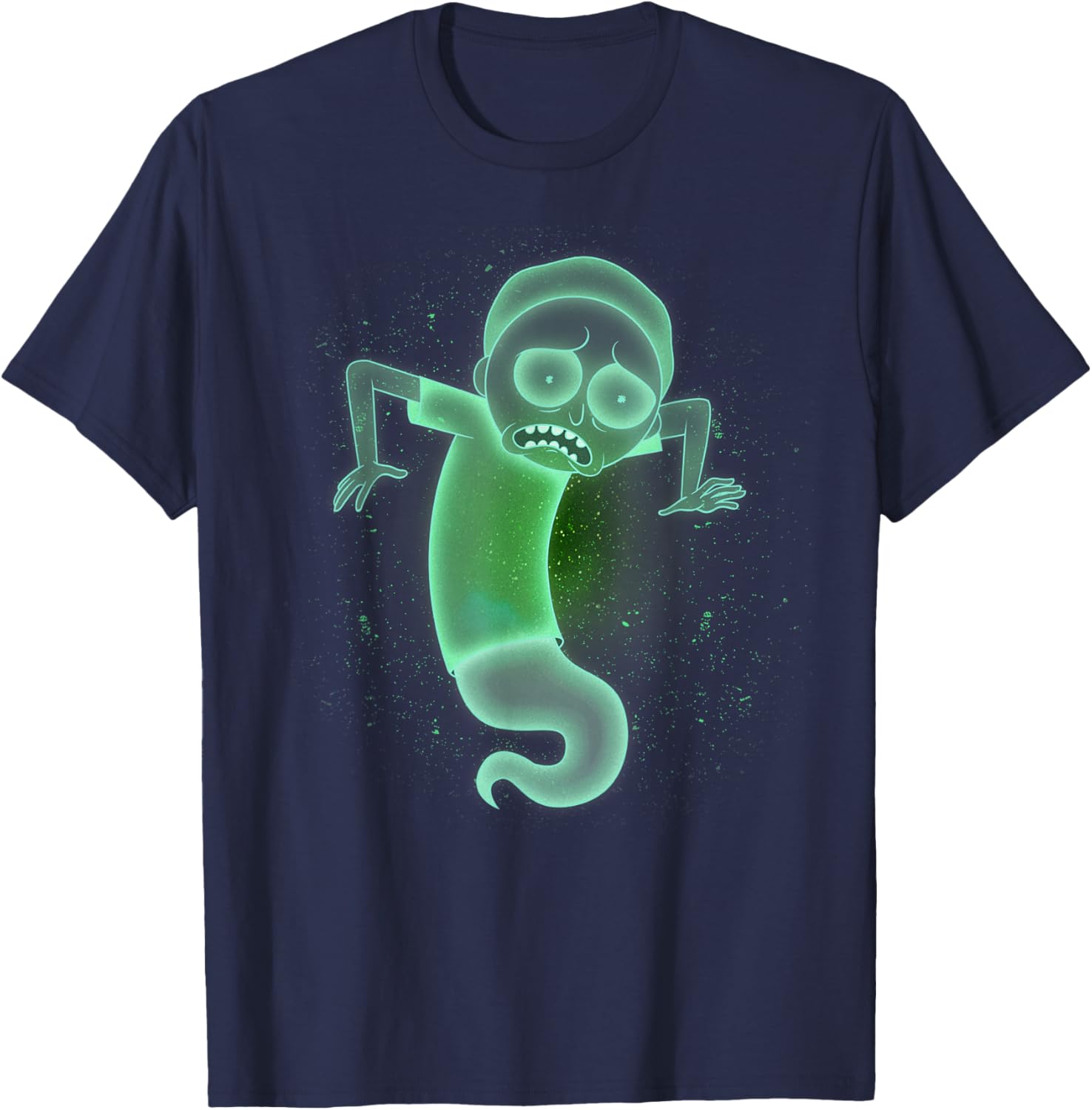 Rick and Morty Ghost Morty T-Shirt - Fun and Stylish Apparel for Fans - 25