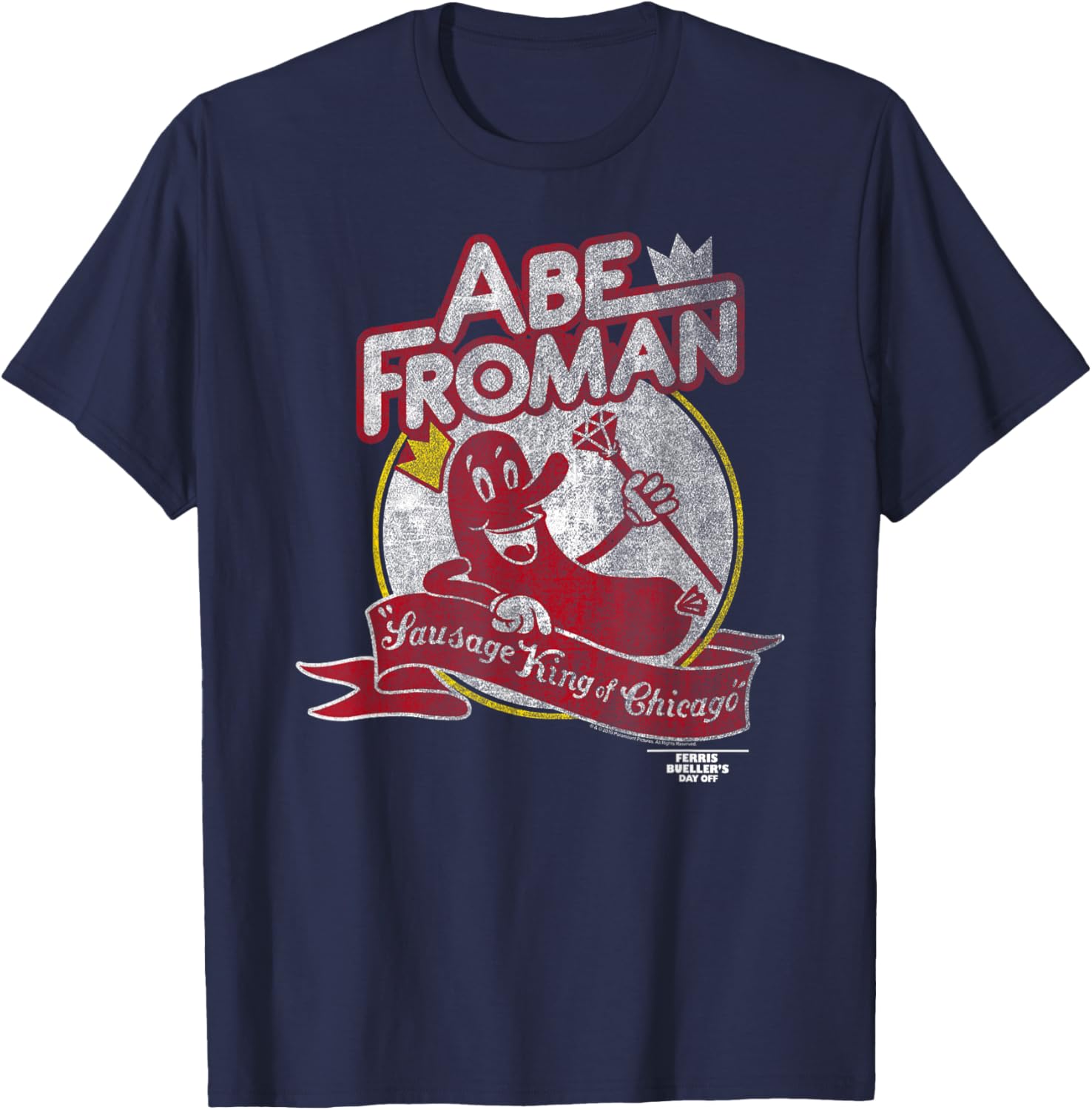 Ferris Bueller's Day Off Abe Froman Sausage King T-Shirt for Fans - 8