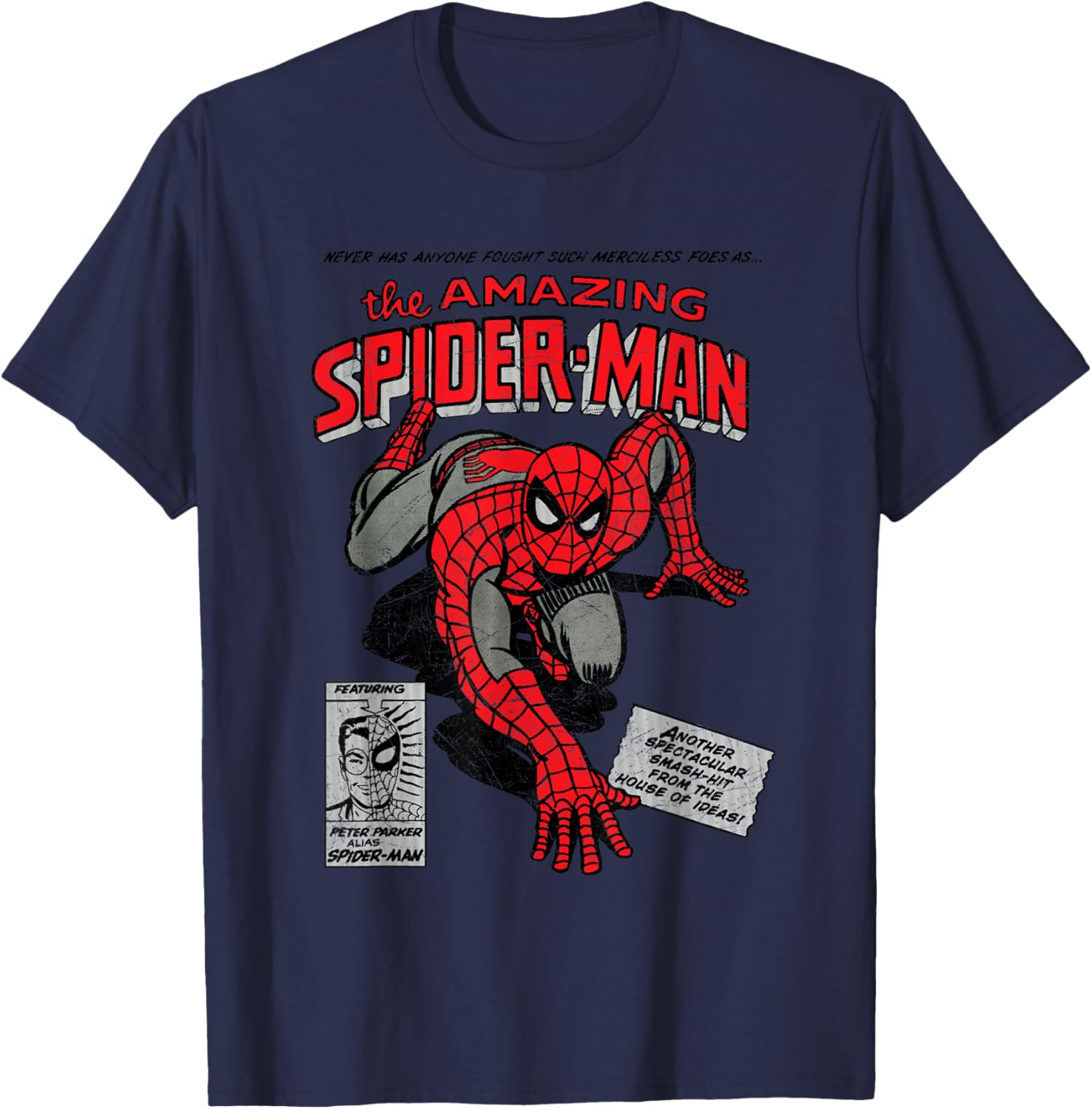 Marvel Spider-Man Retro Comic T-Shirt for Comic Book Fans - 21