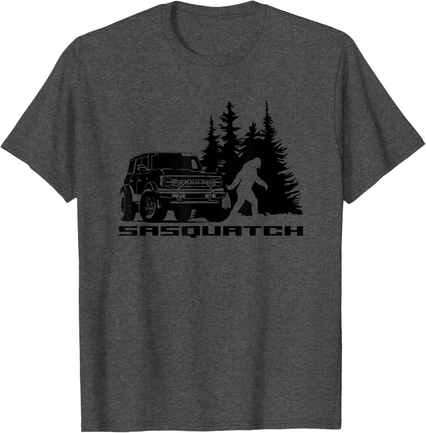 Ford Bronco Sasquatch T-Shirt for Adventure Lovers - Stylish and Comfortable - 3