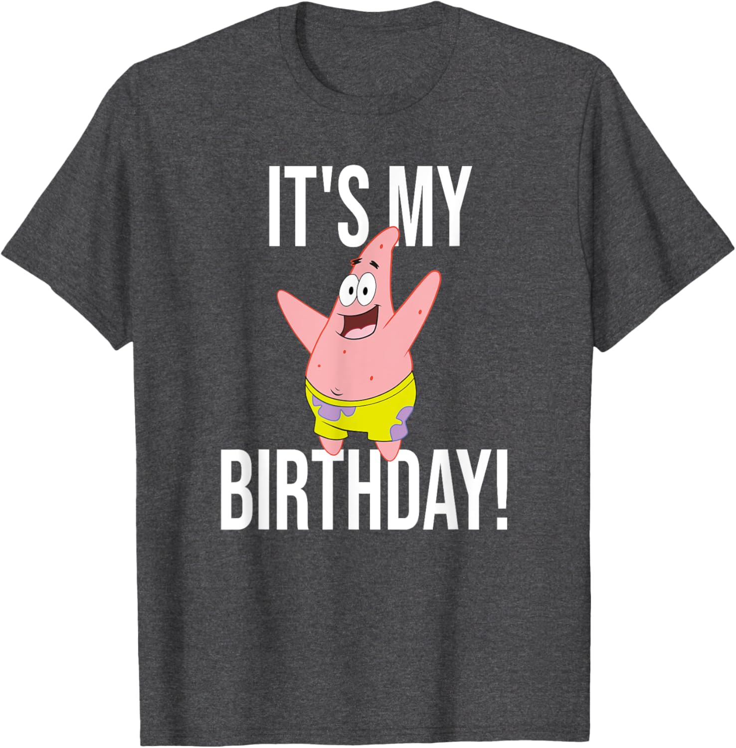 Mademark Birthday T-Shirt Featuring Patrick Star from SpongeBob SquarePants - 16