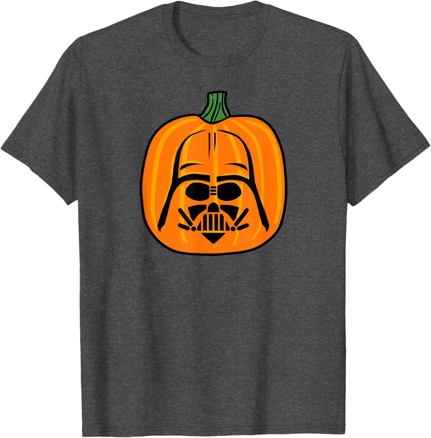 Darth Vader Pumpkin Jack O'Lantern T-Shirt for Star Wars Fans - 2