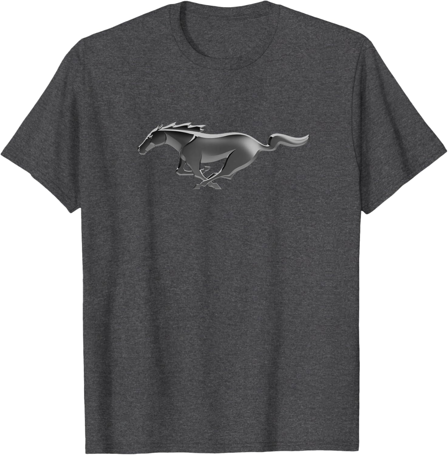 Ford Mustang Modern Pony Logo T-Shirt Classic Automotive Apparel - 2
