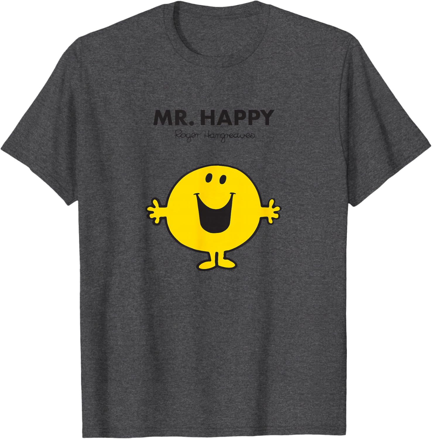 Mr Happy T-Shirt for Kids and Adults | Fun Mr Men Character Apparel - 14