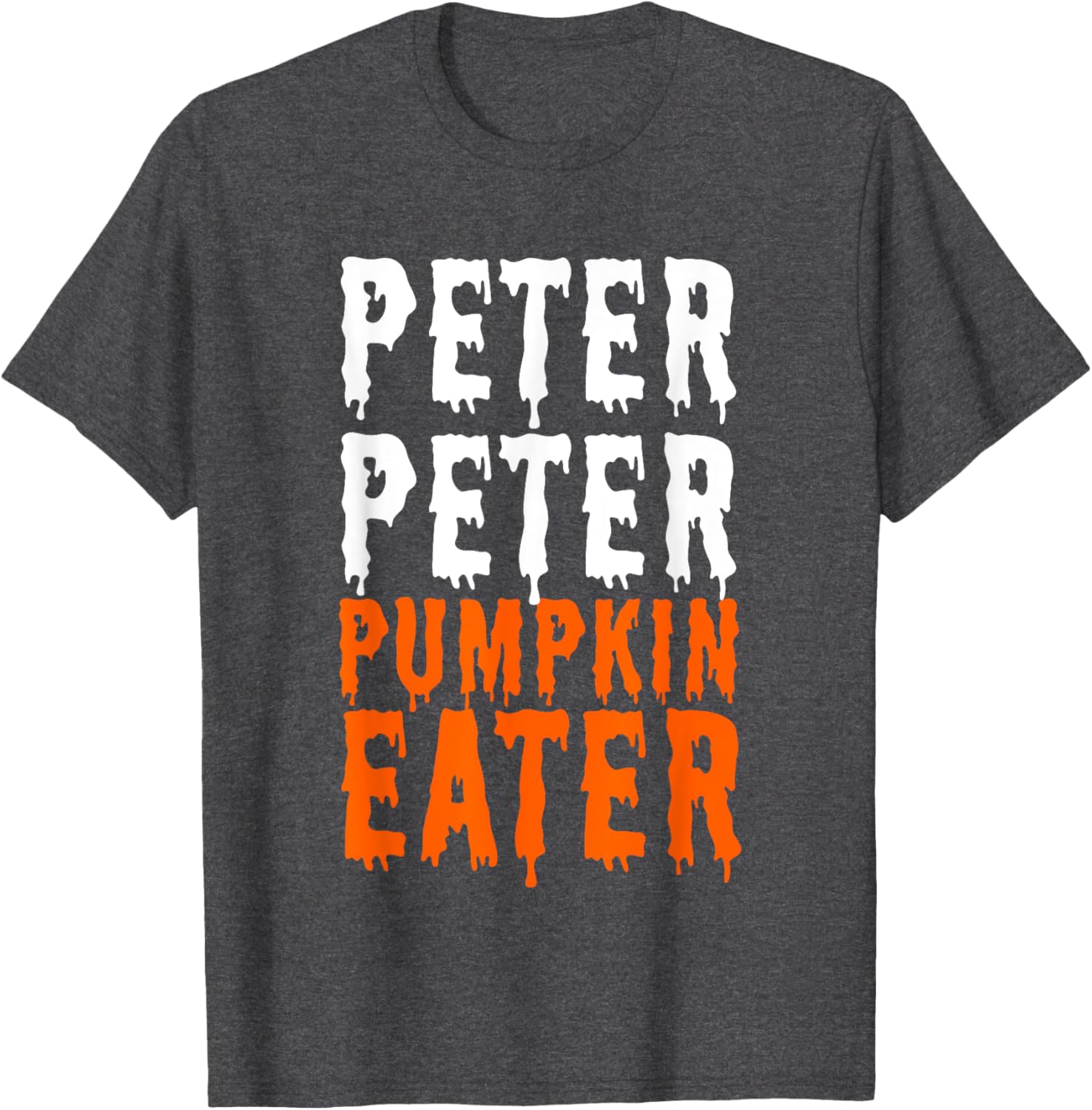 Peter Pumpkin Eater Halloween Costume T-Shirt for Couples and Men - 12