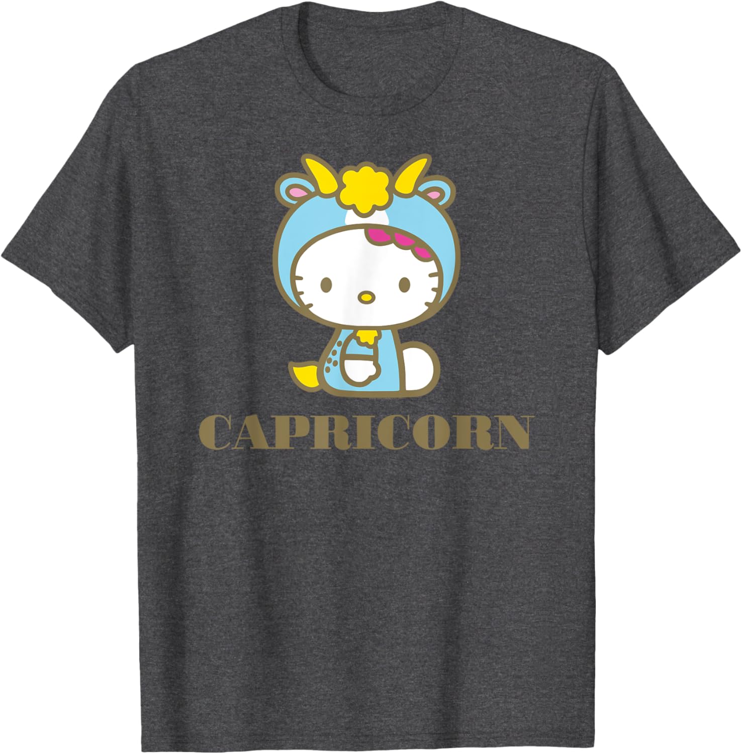 Hello Kitty Capricorn T-Shirt Cute Zodiac Sign Apparel for Fans - 9