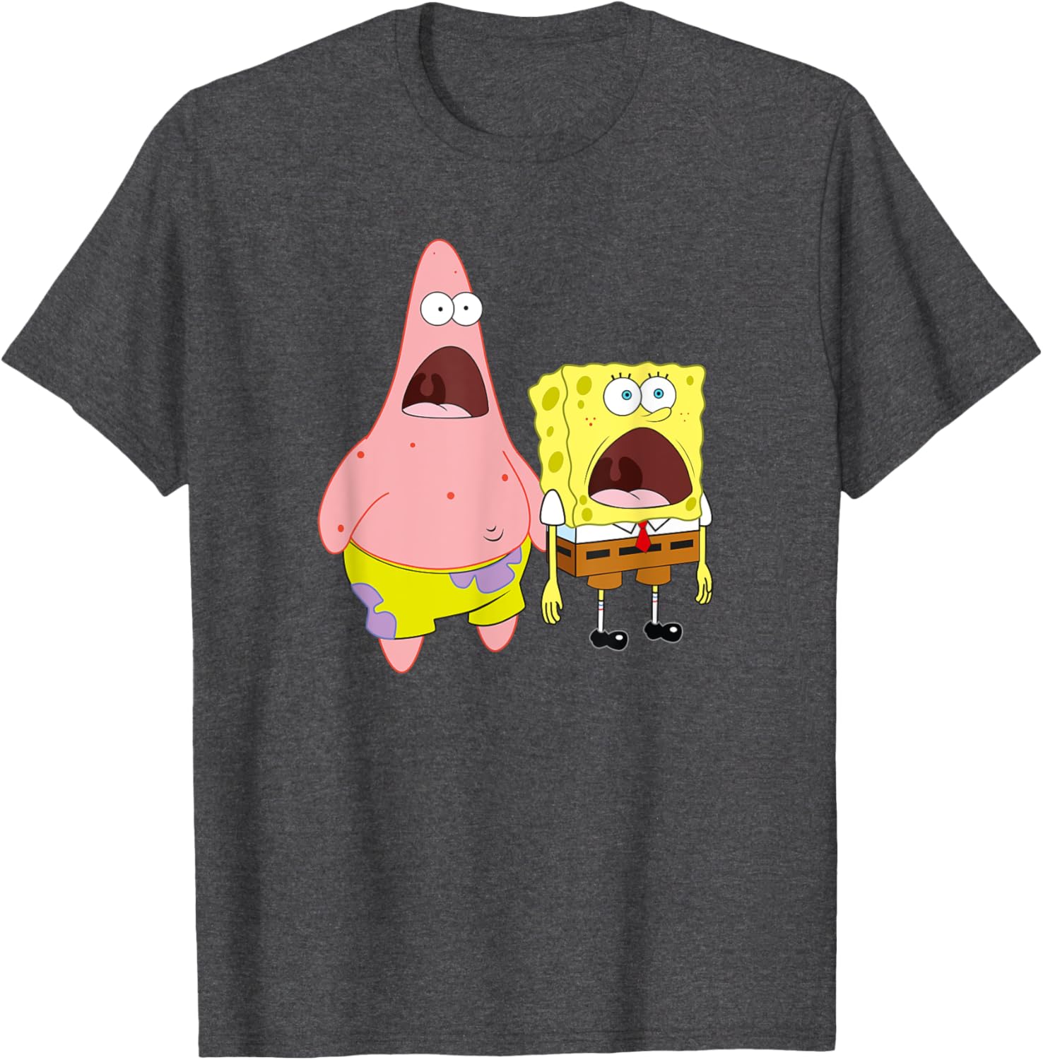 Mademark x SpongeBob SquarePants Wide Eyed Surprise T-Shirt for Fans - 8