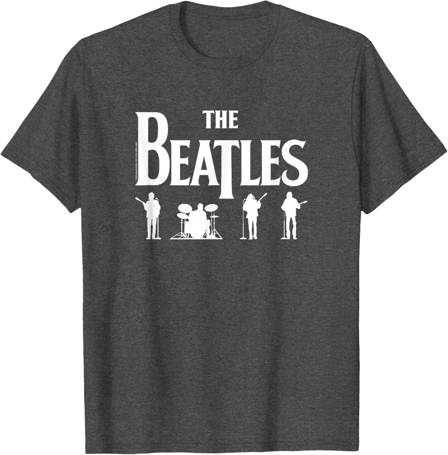 The Beatles Let It Be Light Silhouettes T-Shirt for Music Lovers - 11