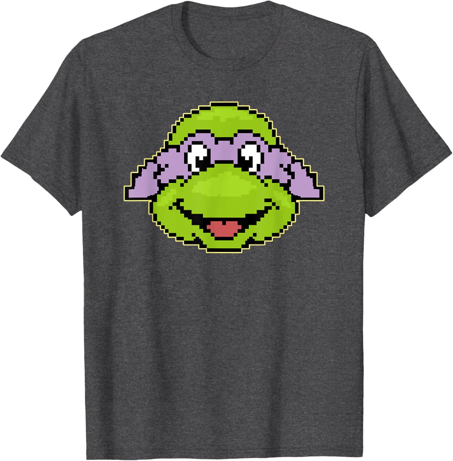 Mademark Teenage Mutant Ninja Turtles Donatello Pixel Style T-Shirt - 4