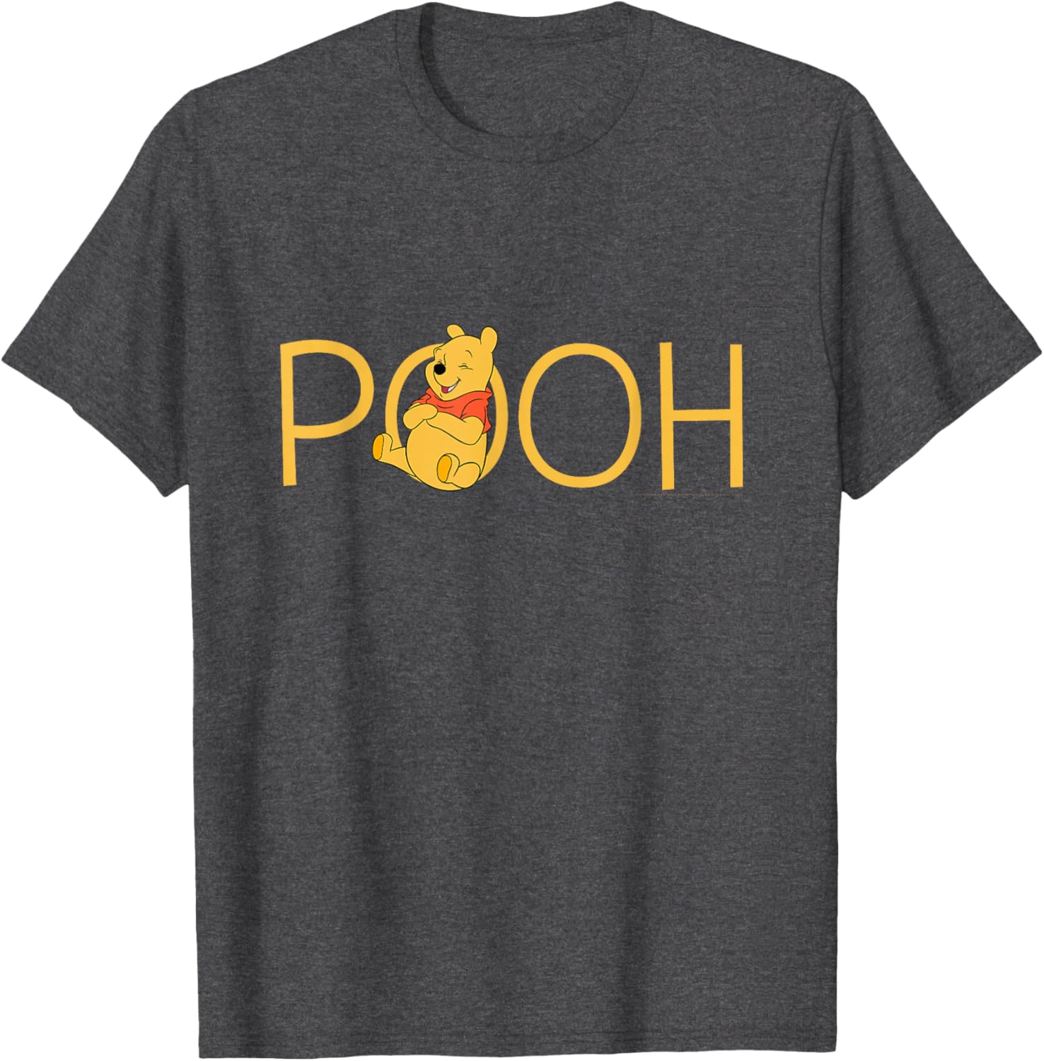 Disney Winnie the Pooh Classic Lettering T-Shirt for Kids and Adults - 3