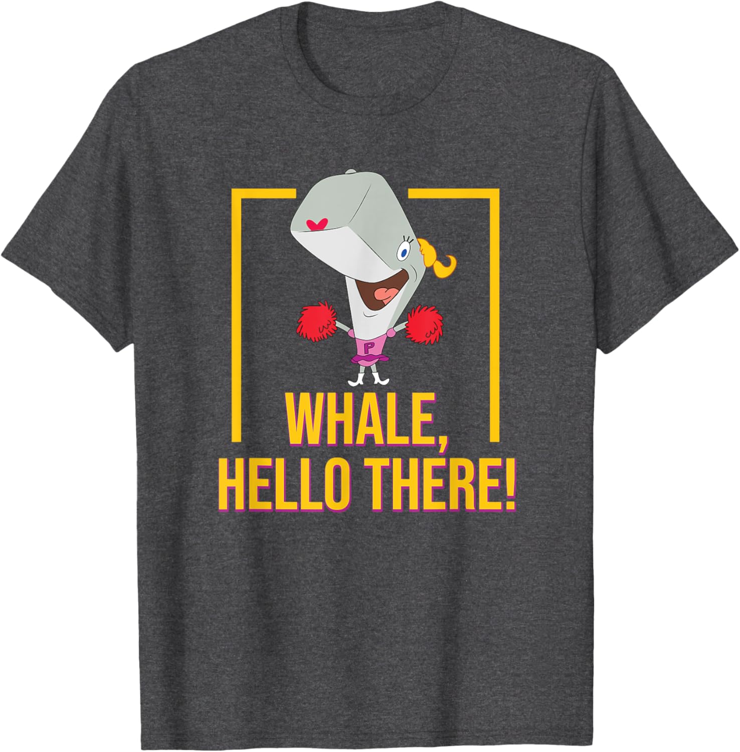 Mademark SpongeBob SquarePants Pearl Krabs Whale T-Shirt for Fans - 5