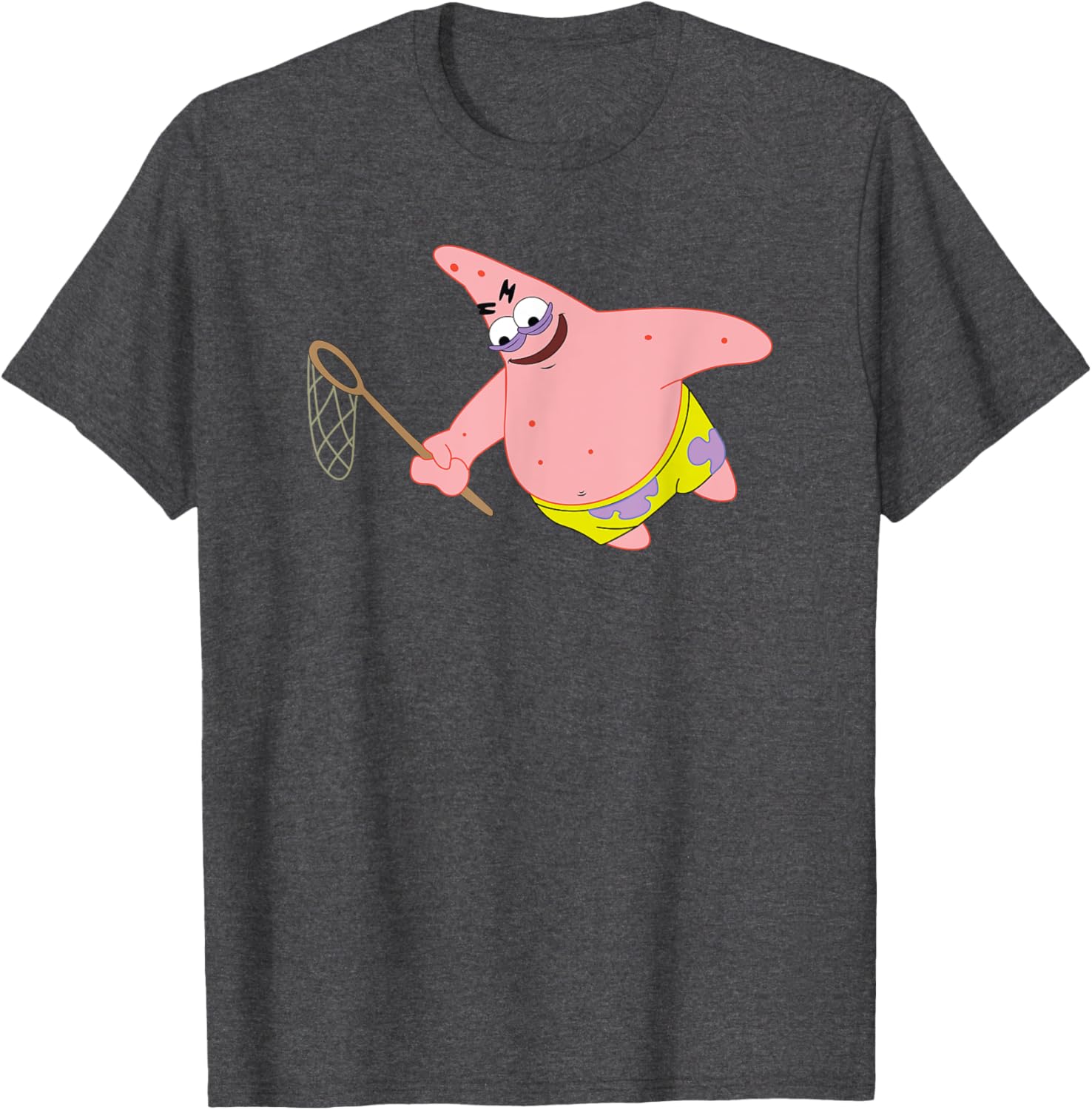 Mademark SpongeBob Patrick Wicked Grin T-Shirt for Fun Fashion Lovers - 3