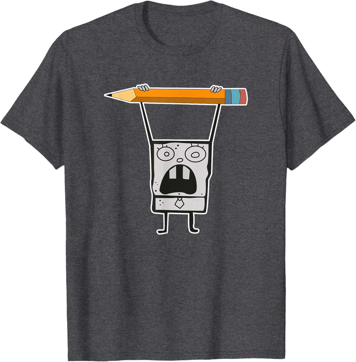 Mademark x SpongeBob SquarePants DoodleBob T-Shirt for Fun Fashion - 16