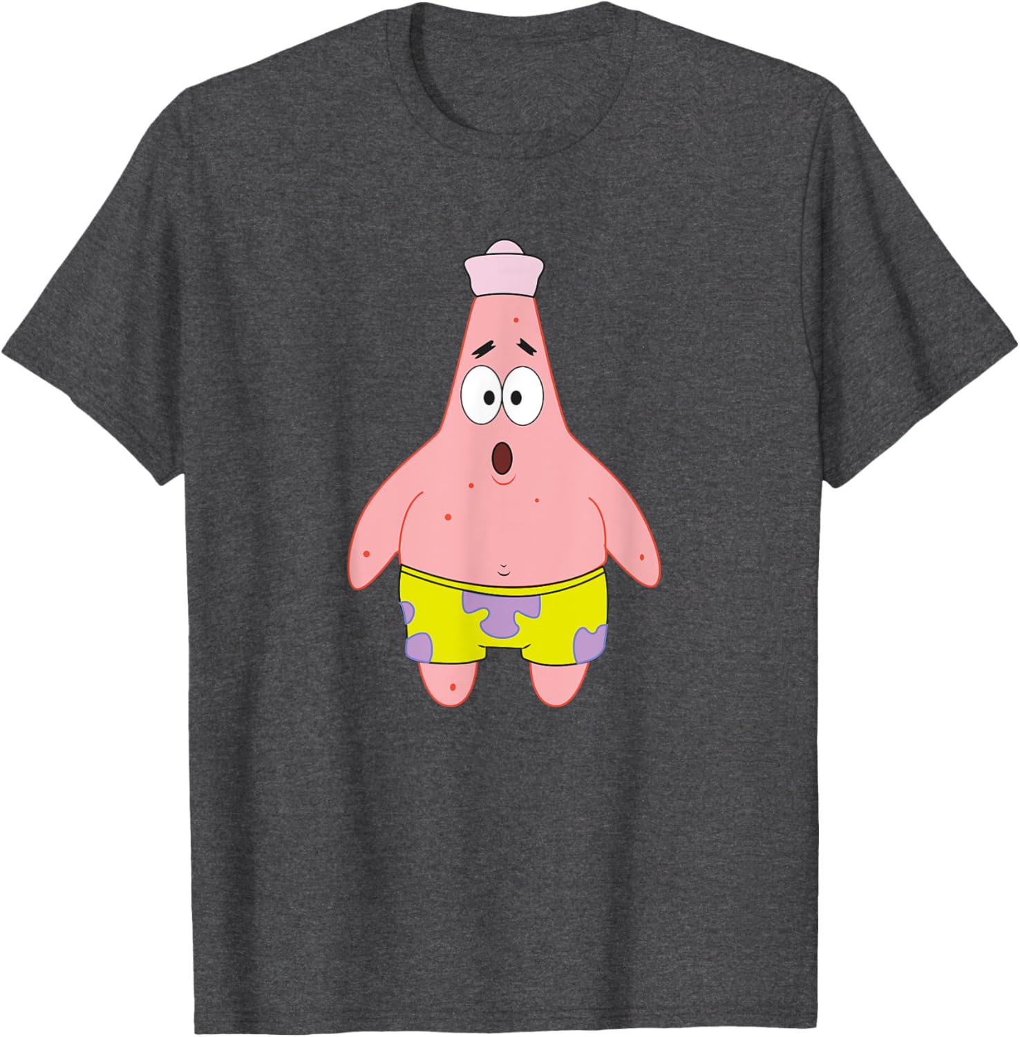 Mademark Patrick Star Surprised T-Shirt from SpongeBob SquarePants - 15