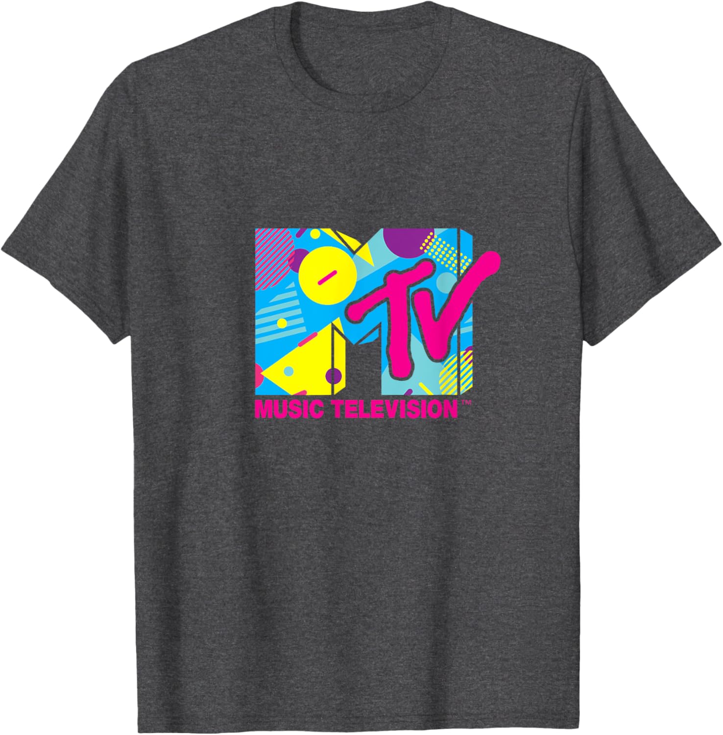 Mademark x MTV 1980s Spring Break Retro Logo T-Shirt Casual Wear - 12