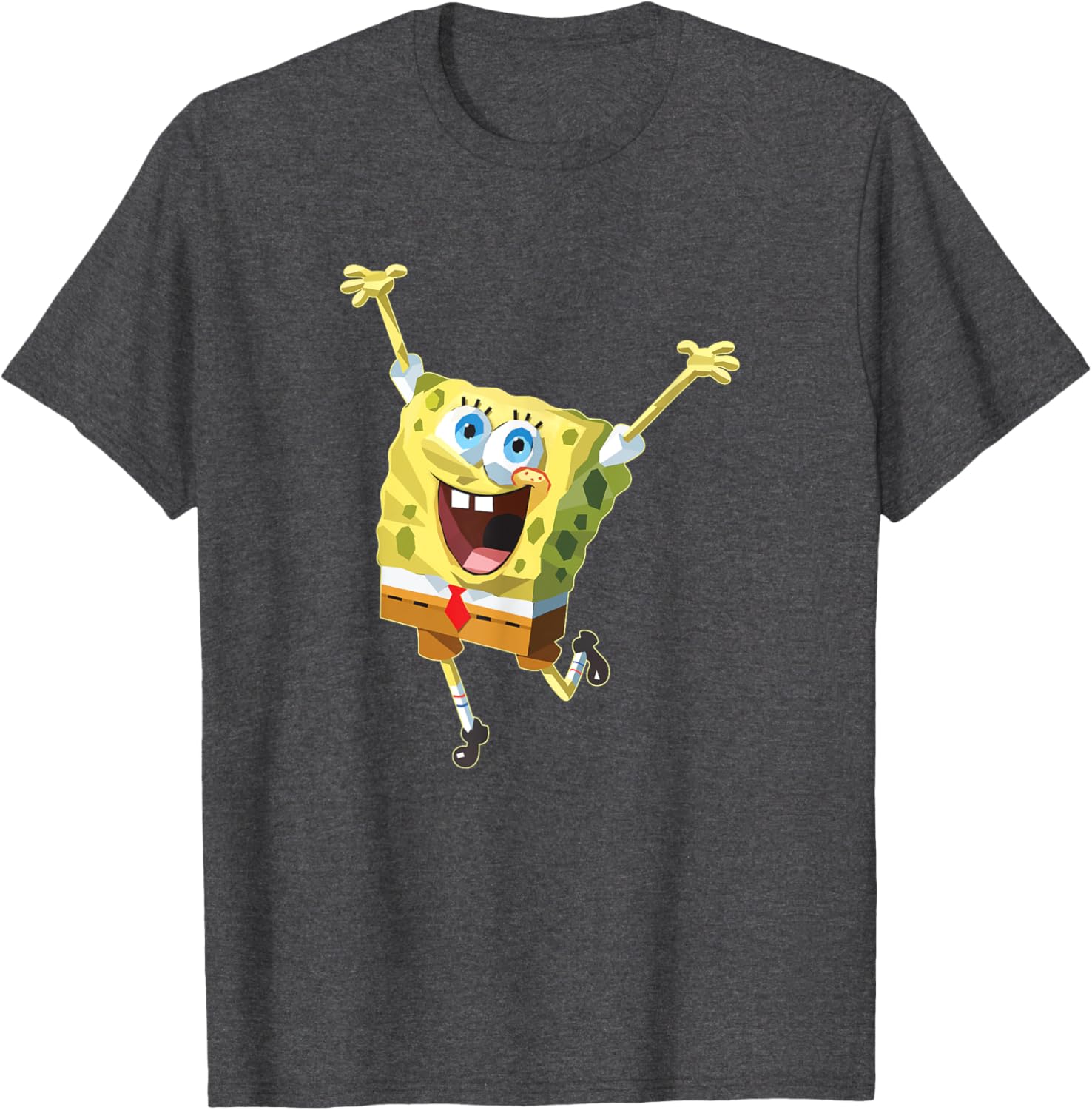 Mademark SpongeBob SquarePants Happy as a Clam Polygon T-Shirt - 5