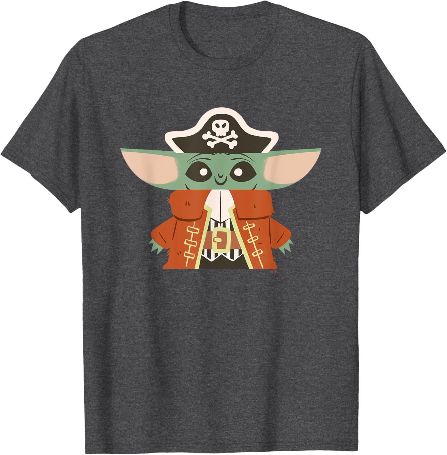 Grogu The Mandalorian Pirate Halloween Costume T-Shirt for Kids and Adults - 10