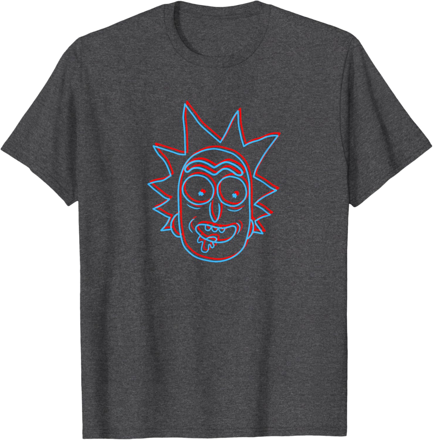Rick and Morty 3D Rick Sanchez T-Shirt for Fans of the Show - 4