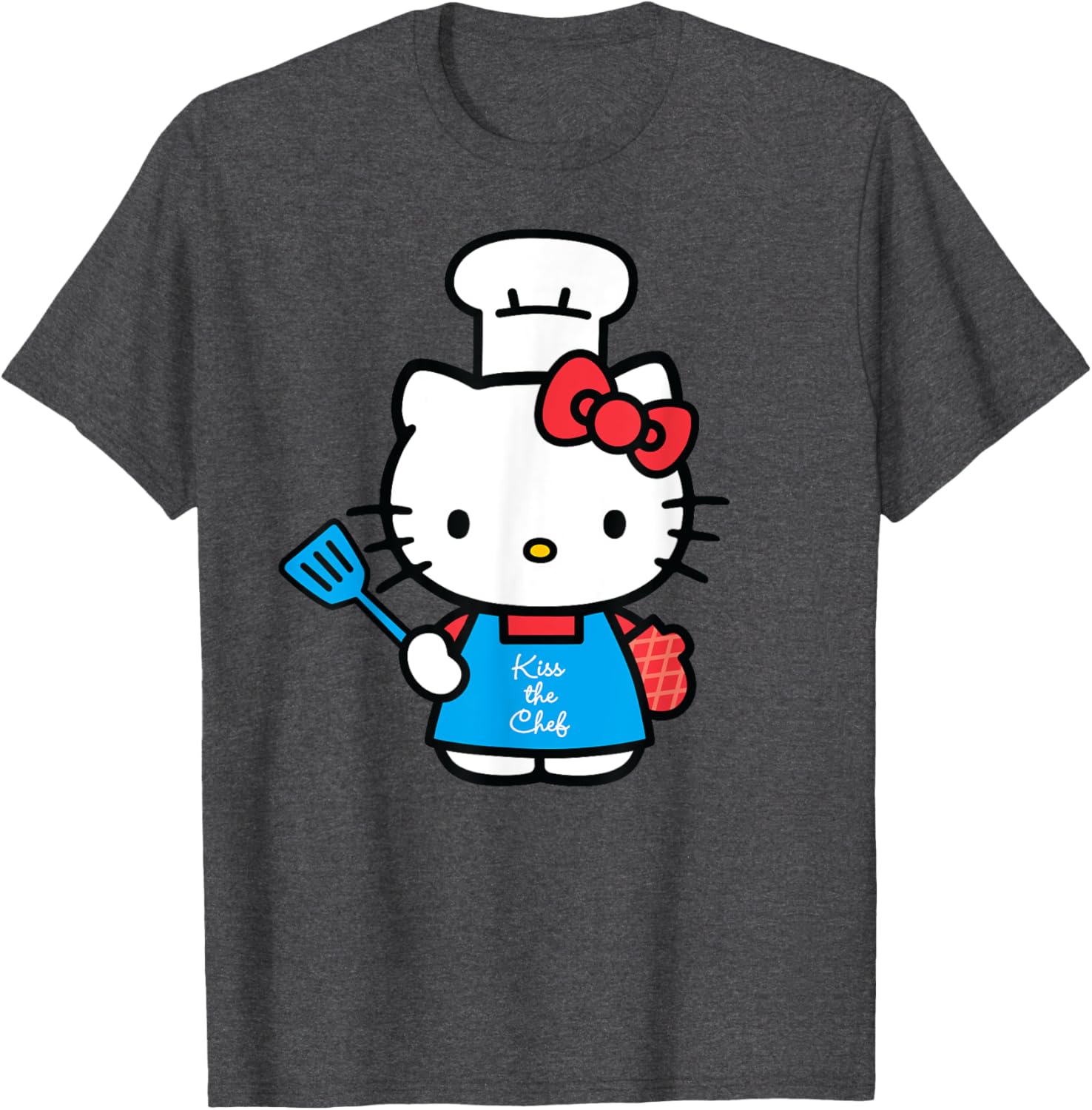 Hello Kitty Kiss the Chef T-Shirt Cute and Fun Cooking Apparel - 8