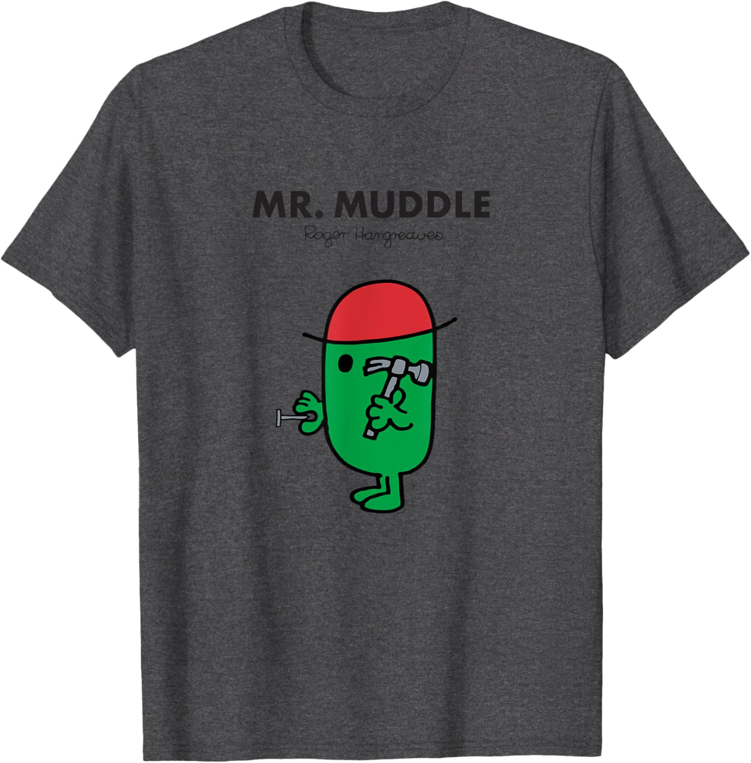 Mr. Men Mr. Muddle T-Shirt for Kids and Adults - Fun, Colorful Design - 3
