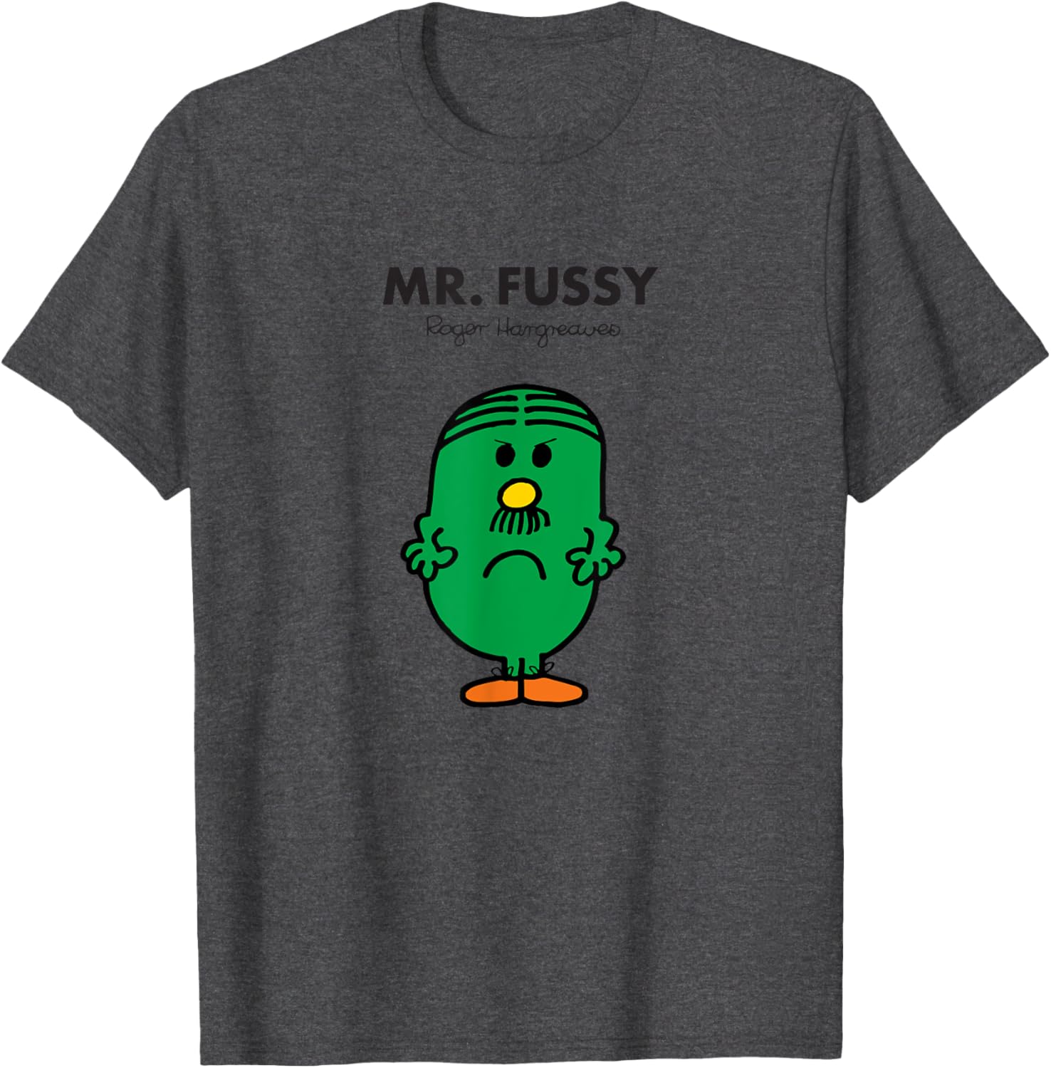 Mr. Fussy T-Shirt for Kids - Fun Mr. Men Clothing and Accessories - 1