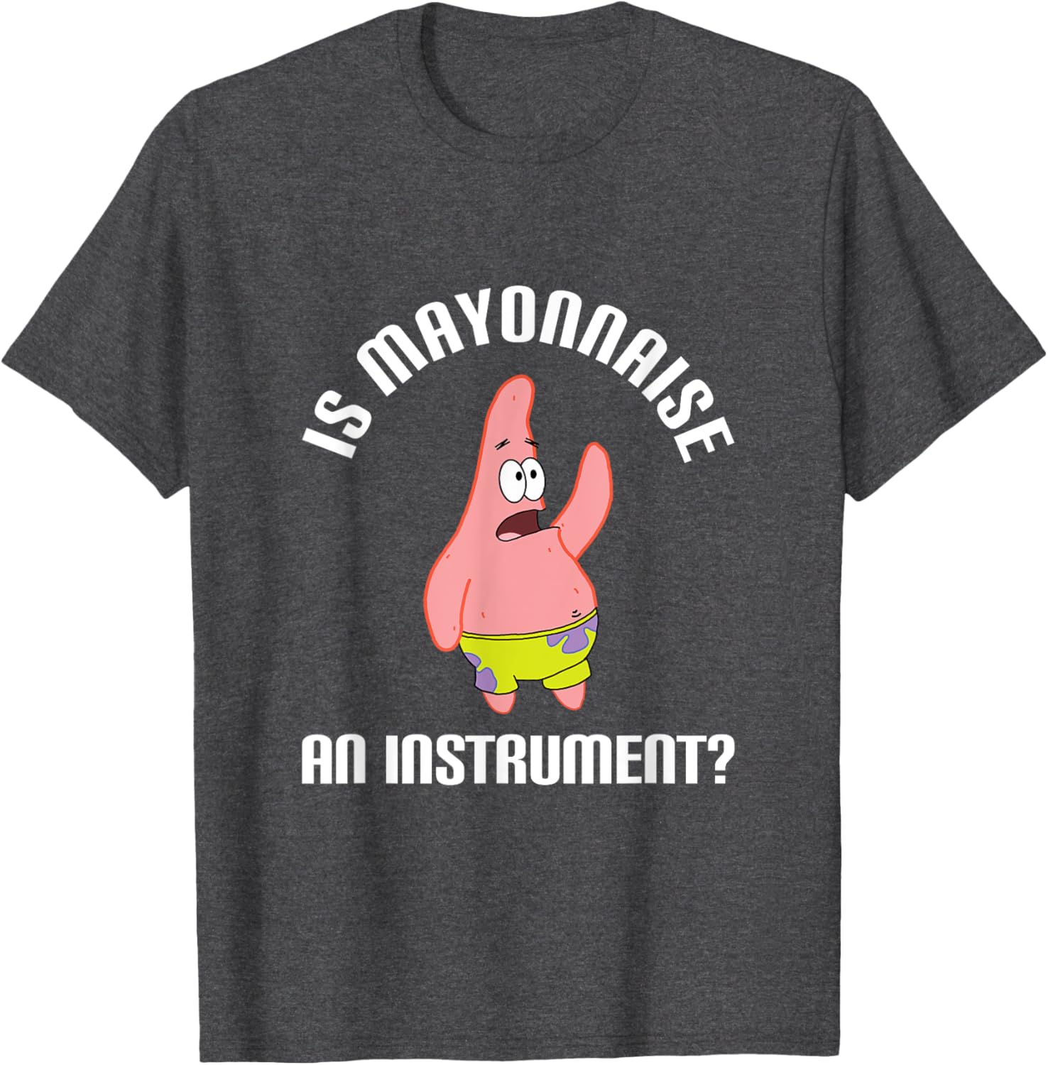 Mademark SpongeBob SquarePants Mayonnaise Instrument T-Shirt for Fans - 16