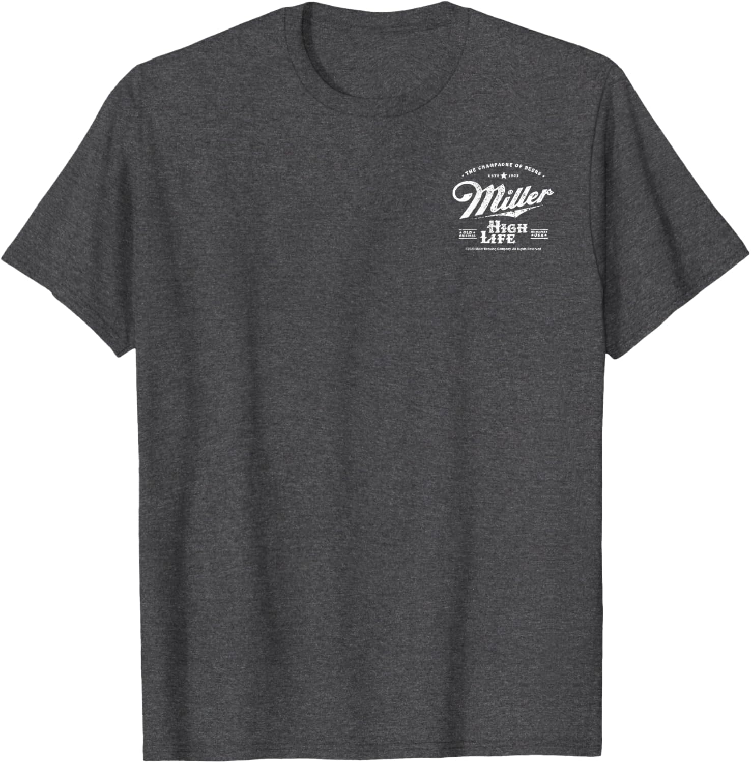 Coors Miller High Life Champagne of Beers T-Shirt for Beer Lovers - 4