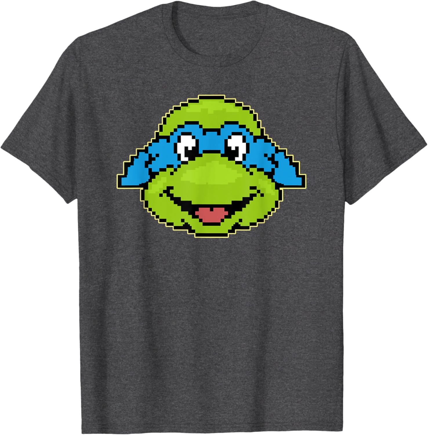 Mademark Teenage Mutant Ninja Turtles Leonardo Pixel Style T-Shirt - 4