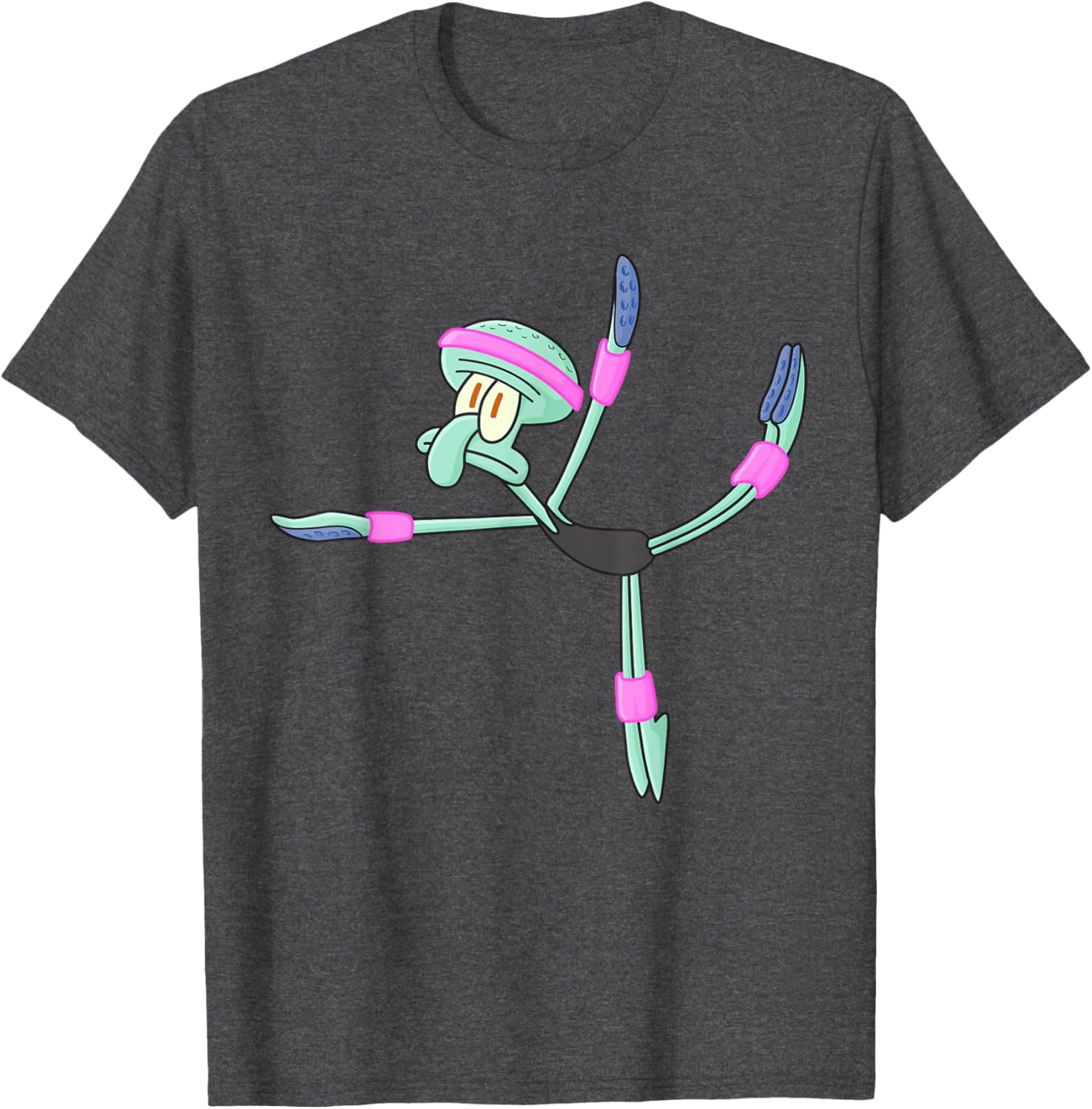 Mademark SpongeBob Squidward Ballerina T-Shirt for Fun Fashion Lovers - 14
