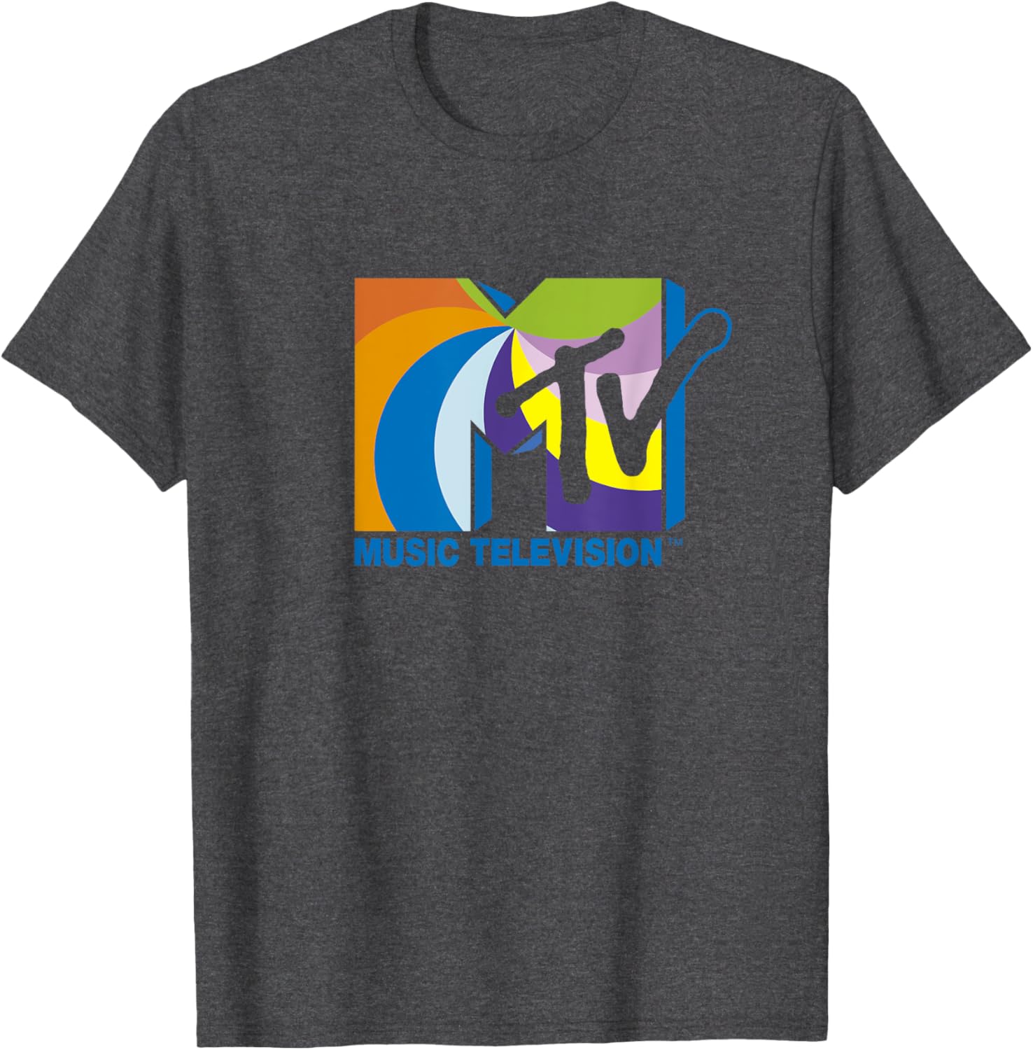 Mademark x MTV Party T-Shirt With Bold Colors and Iconic Logo Design - 6