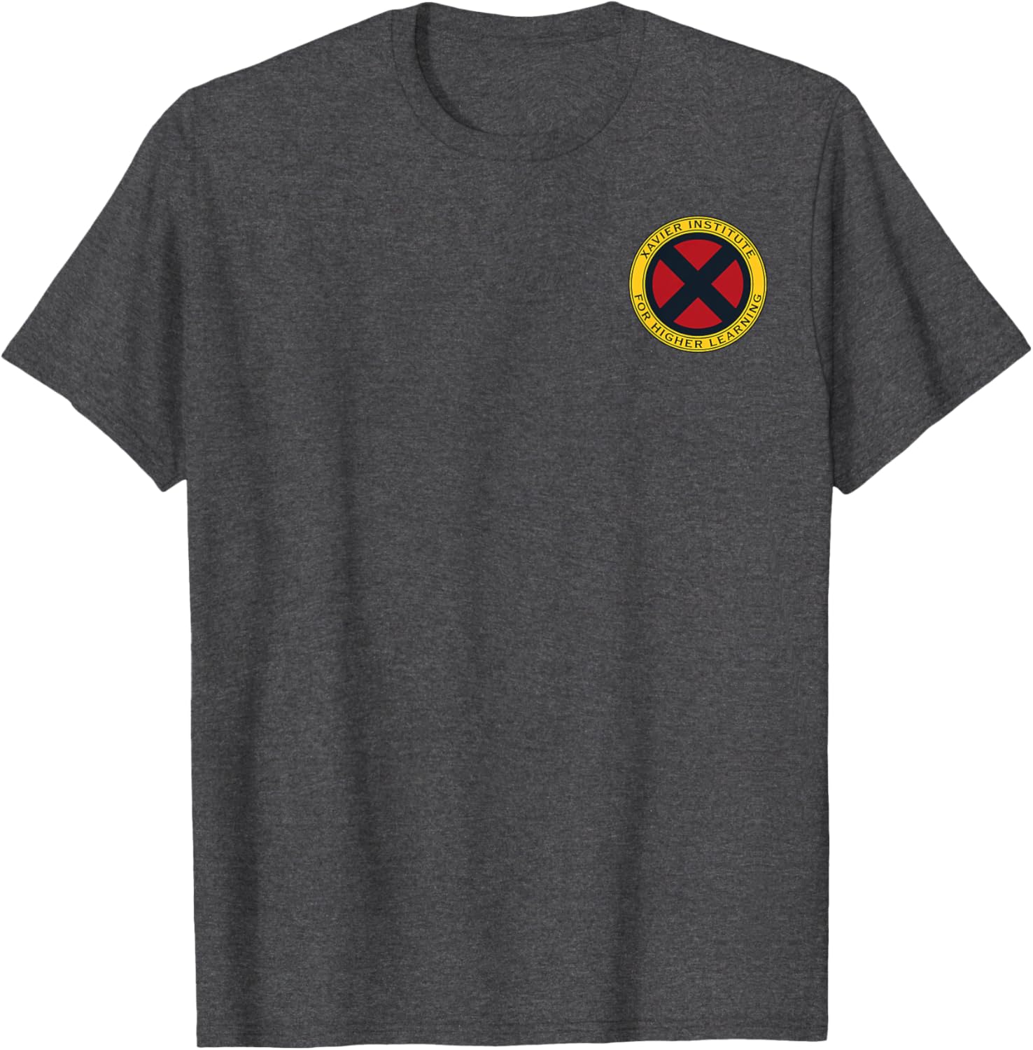Marvel X-Men Xavier Institute Pocket T-Shirt Cool Graphic Tee for Fans - 4