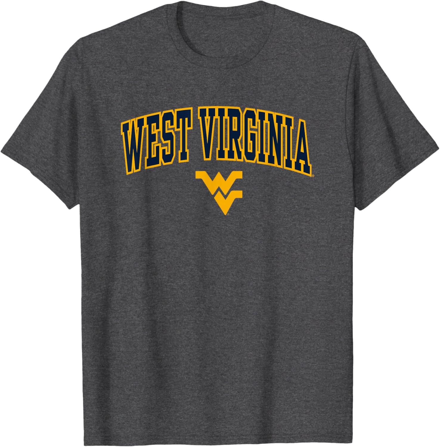 Elite West Virginia Mountaineers Blue Short Sleeve T-Shirt for Adults - 2