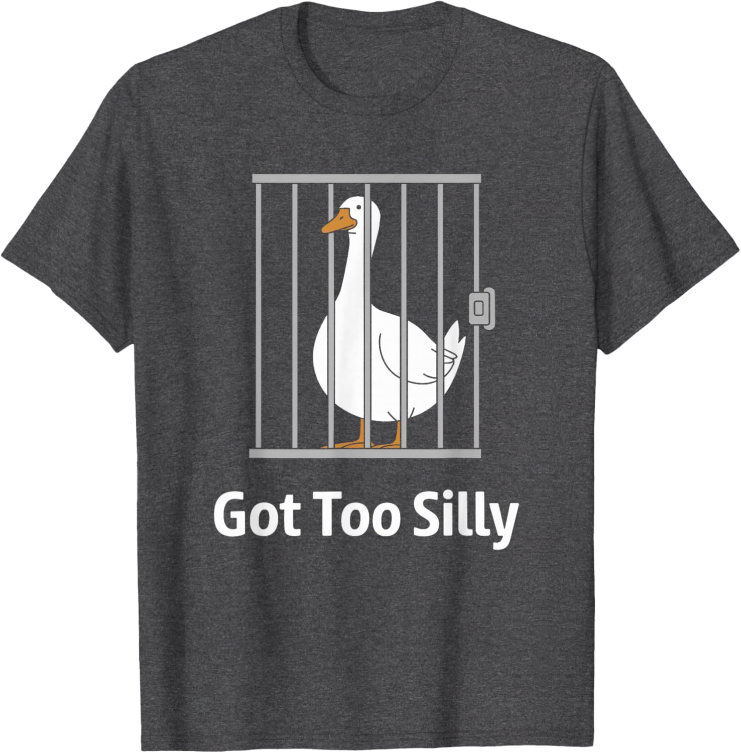 Funny Goose Pun T-Shirt for Animal Lovers – Got Too Silly Humor Shirt - 13