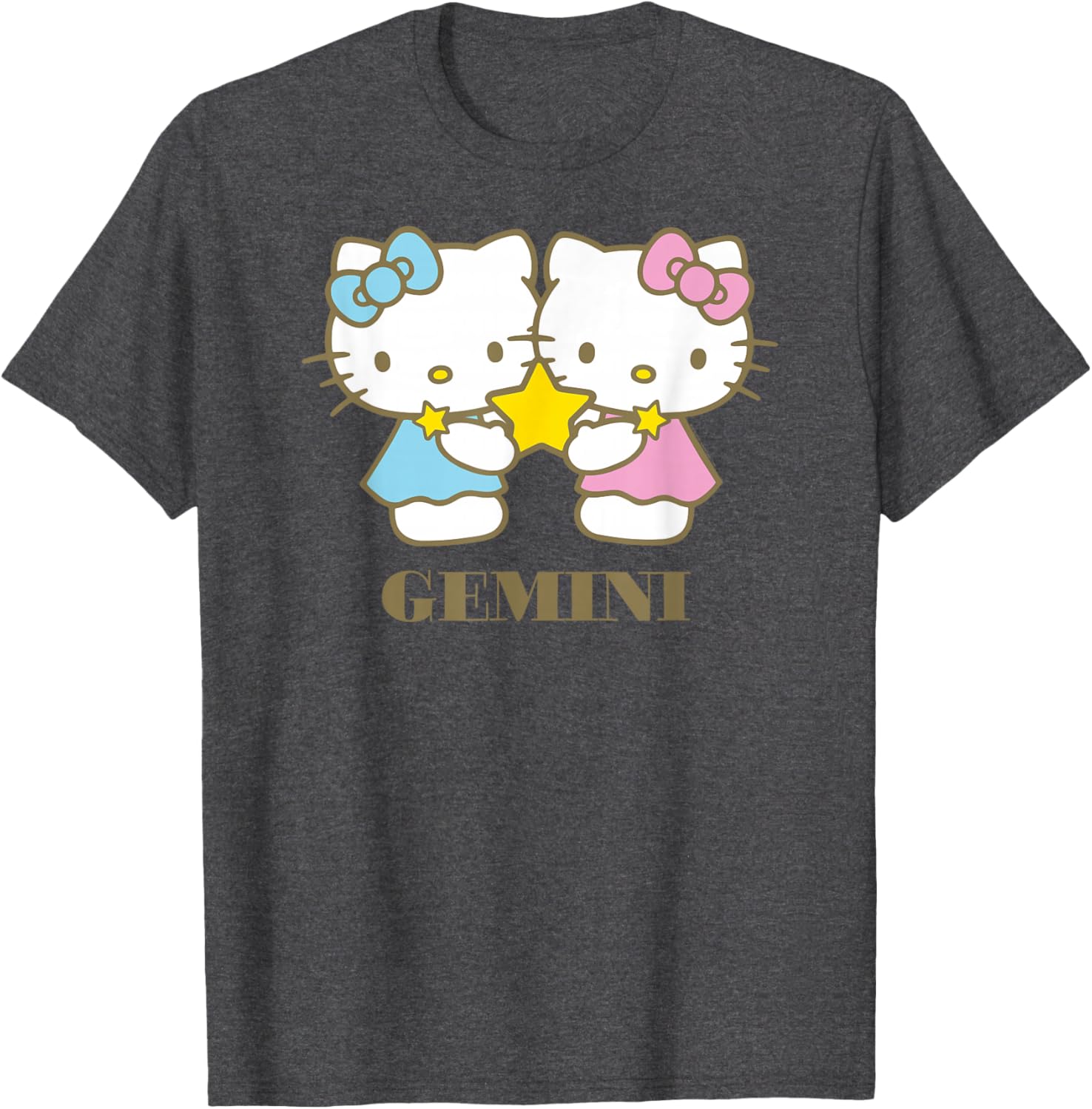 Hello Kitty Gemini T-Shirt for Zodiac Fans - Cute and Stylish Apparel - 21