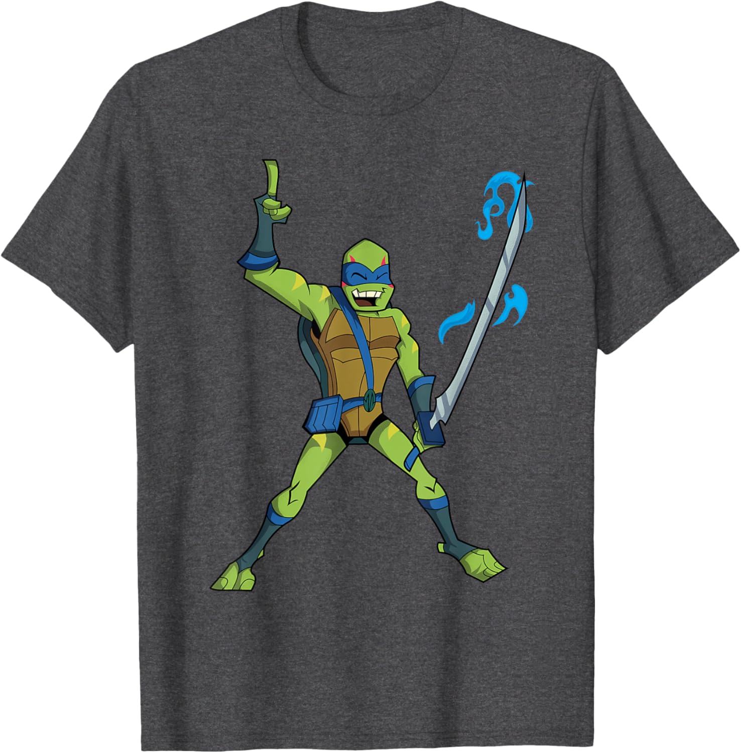 Mademark Teenage Mutant Ninja Turtles Leonardo Portal Jutsu T-Shirt - 6