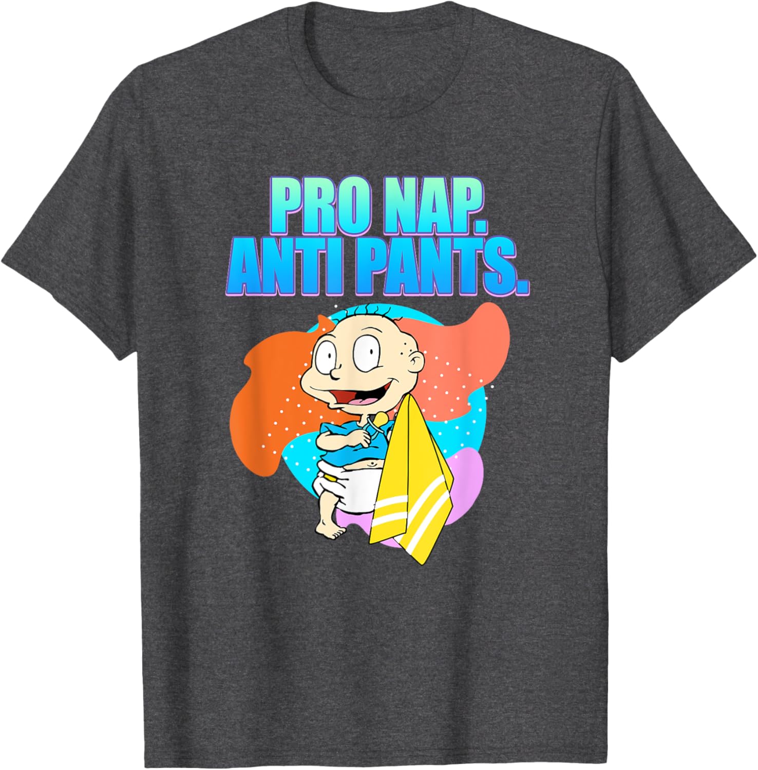 Mademark x Rugrats Tommy Pickles Pro Nap Anti Pants T-Shirt for Kids - 2