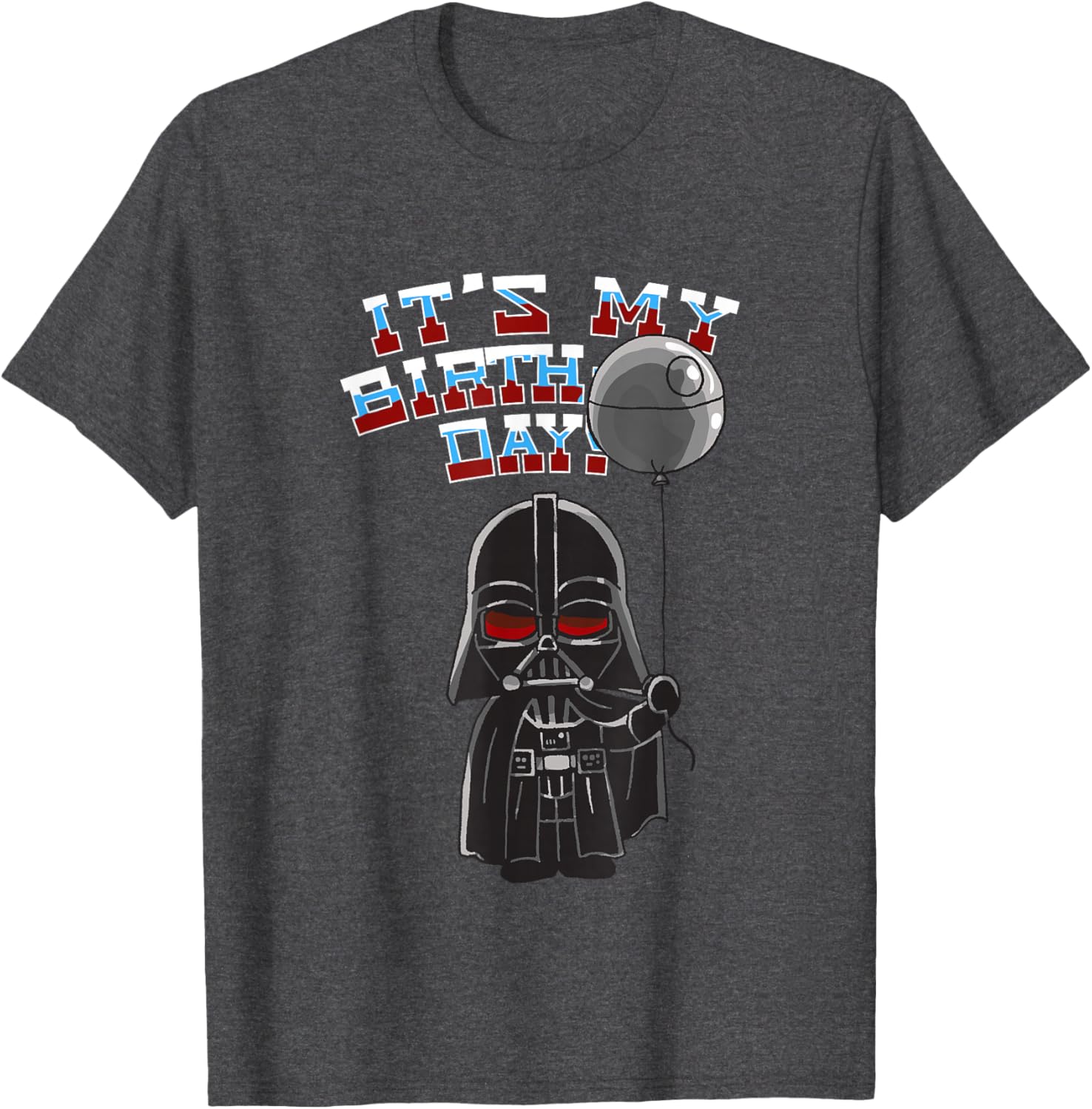 Darth Vader Balloon Boy Birthday T-Shirt for Star Wars Fans - 7