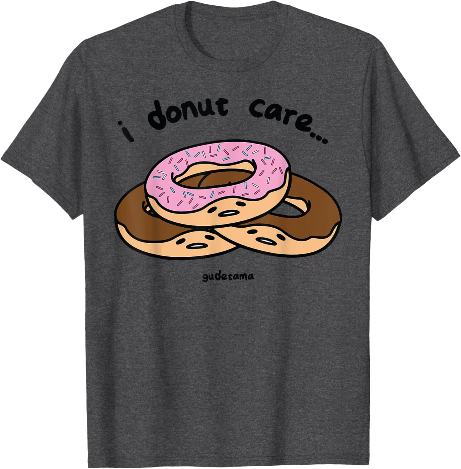Gudetama I Donut Care T-Shirt Fun and Casual Wear for Egg Lovers - 5
