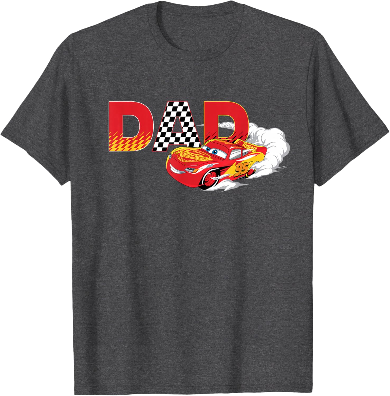 Disney Pixar Cars Dad Birthday Gift Father's Day T-Shirt for Him - 3