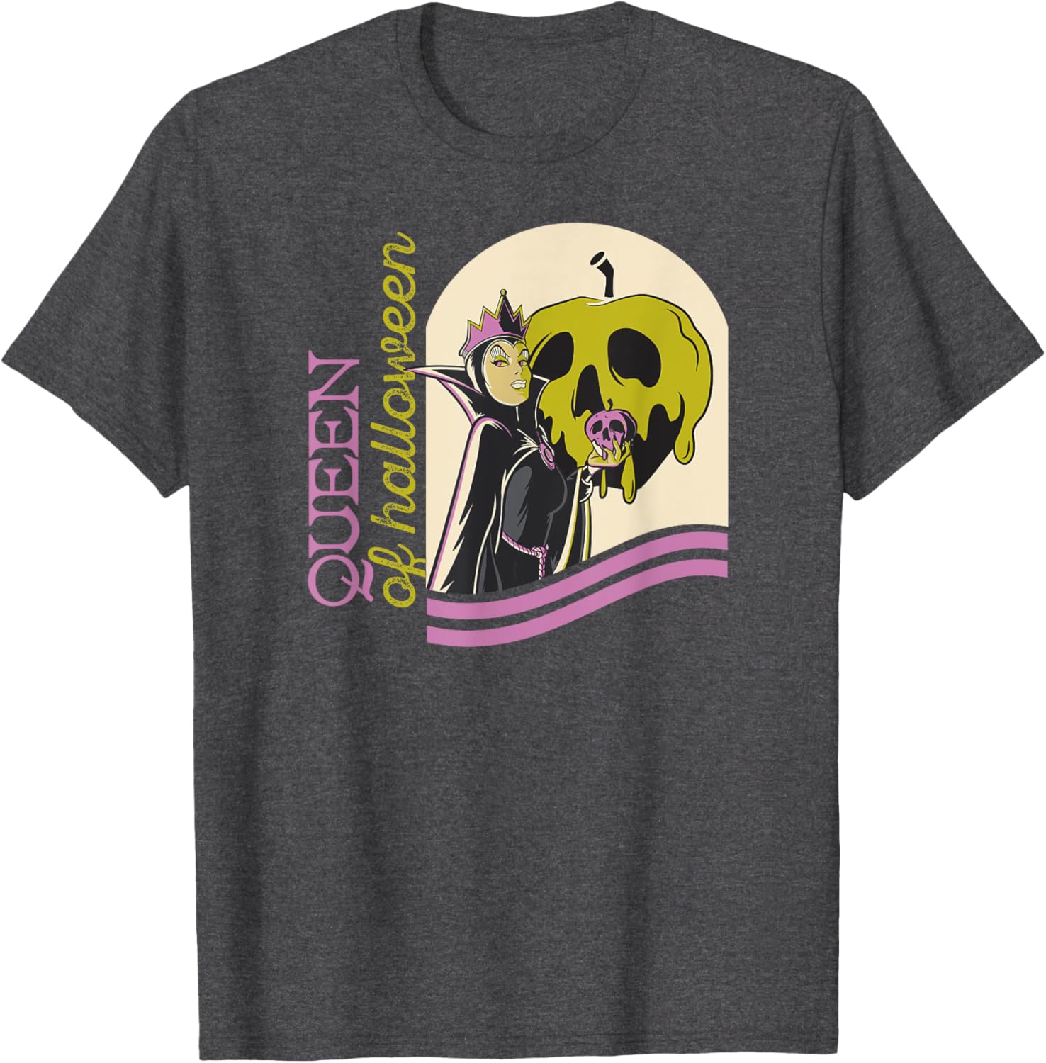 Amazon Essentials Men's Villains Evil Queen Halloween T-Shirt Black Small - 4