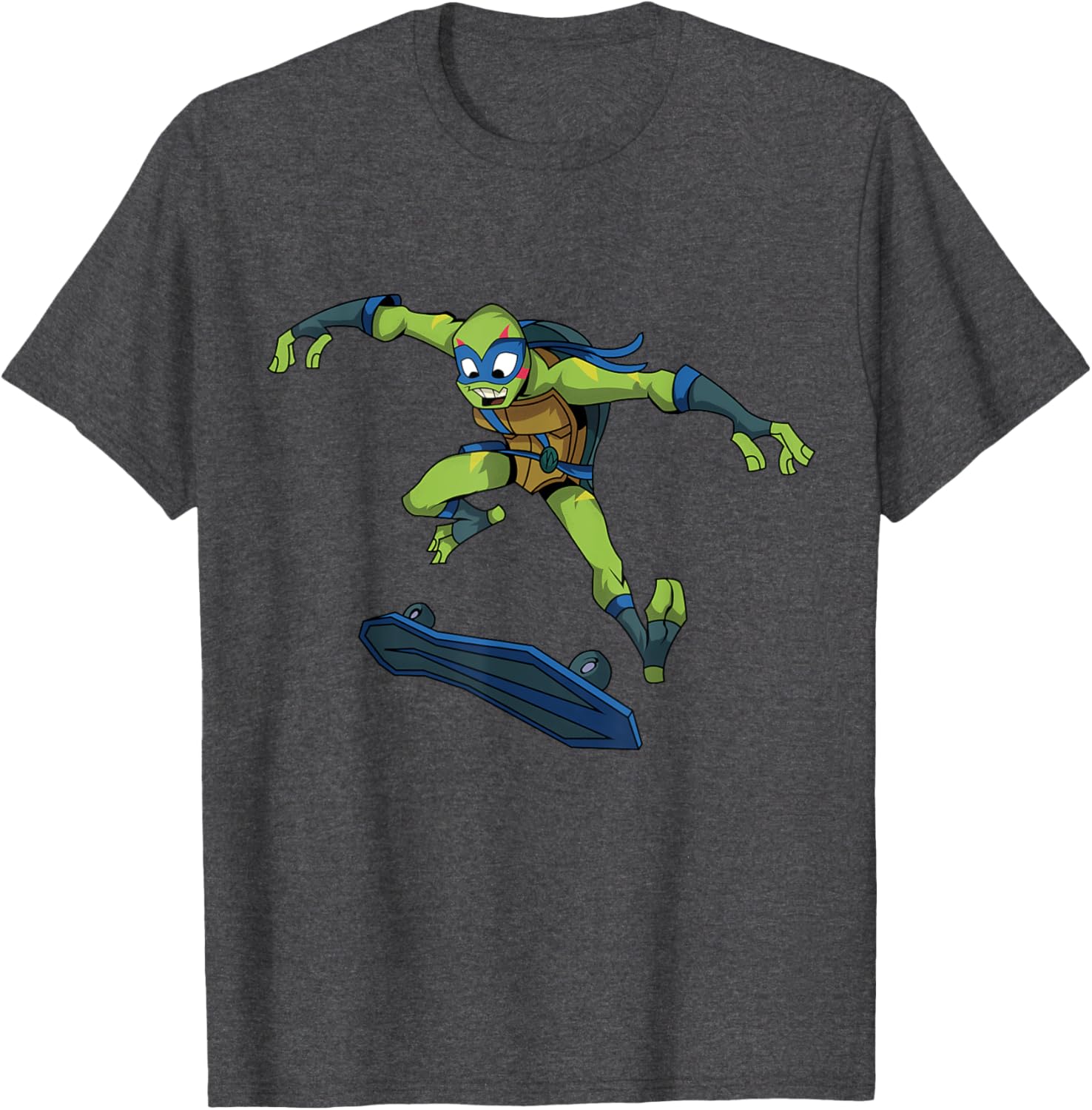 Mademark Teenage Mutant Ninja Turtles Leonardo Flip Trick T-Shirt for Fans - 7